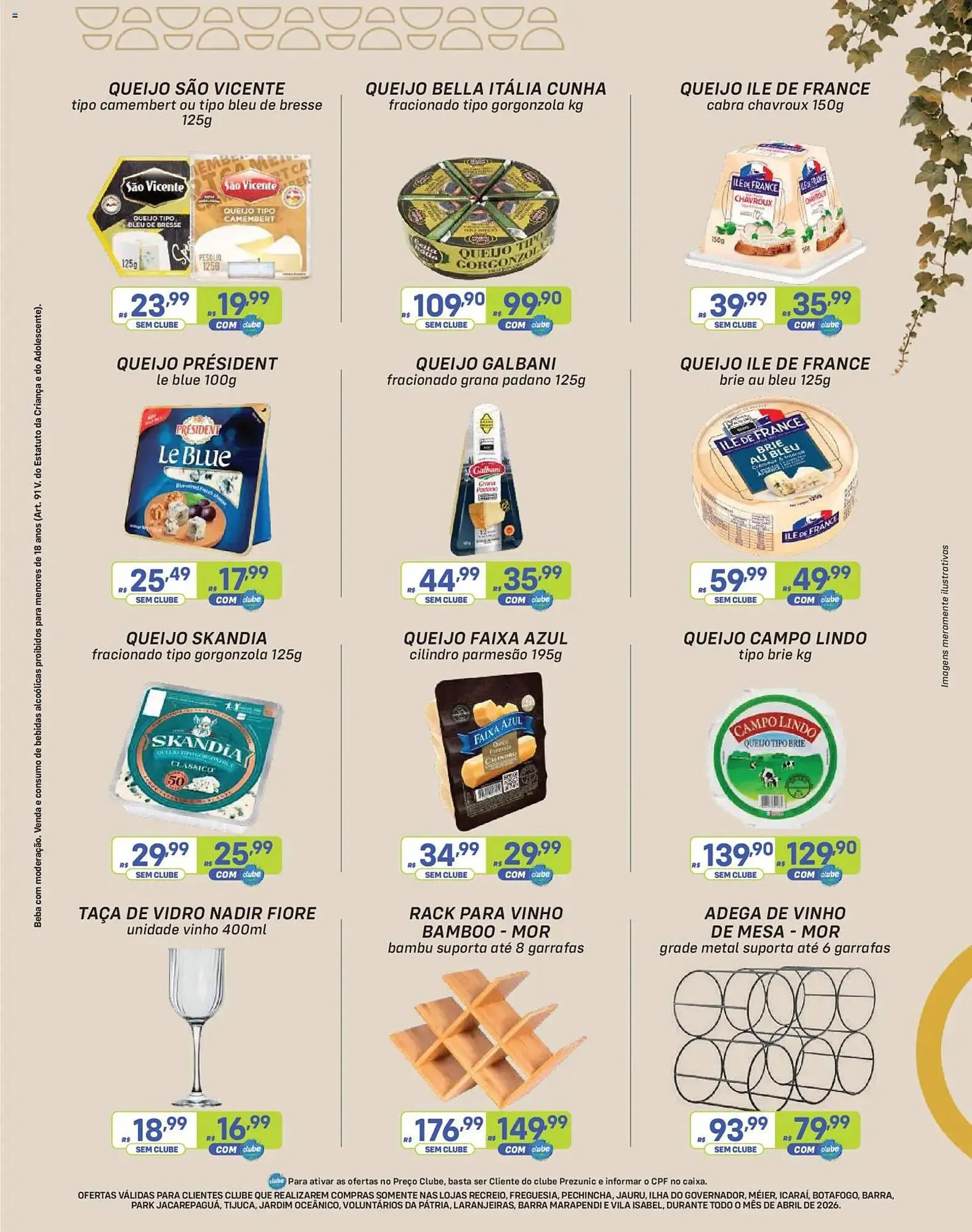 Encarte de Encarte Prezunic 1 de abril até 1 de maio 2026 - Pagina 7