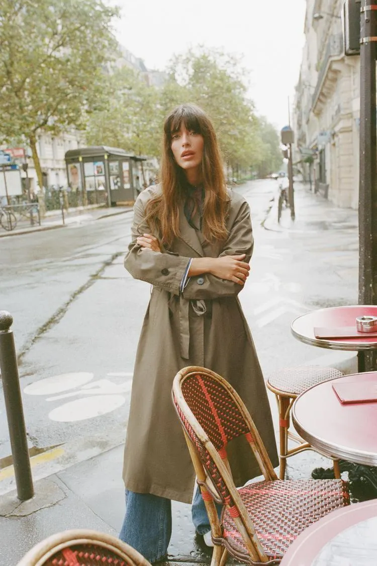 TRENCH LARGO CINTURÓN