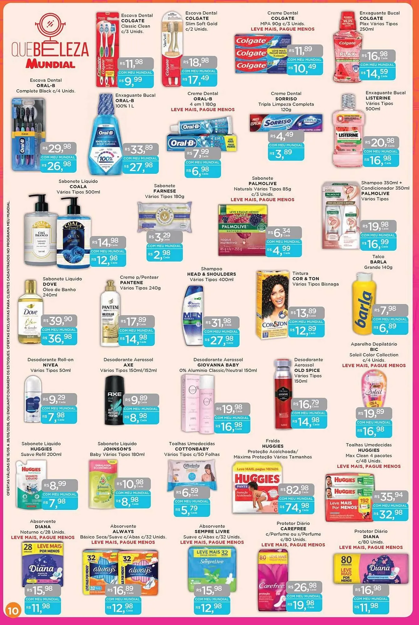 Encarte de Encarte Supermercados Mundial 16 de maio até 28 de maio 2026 - Pagina 10