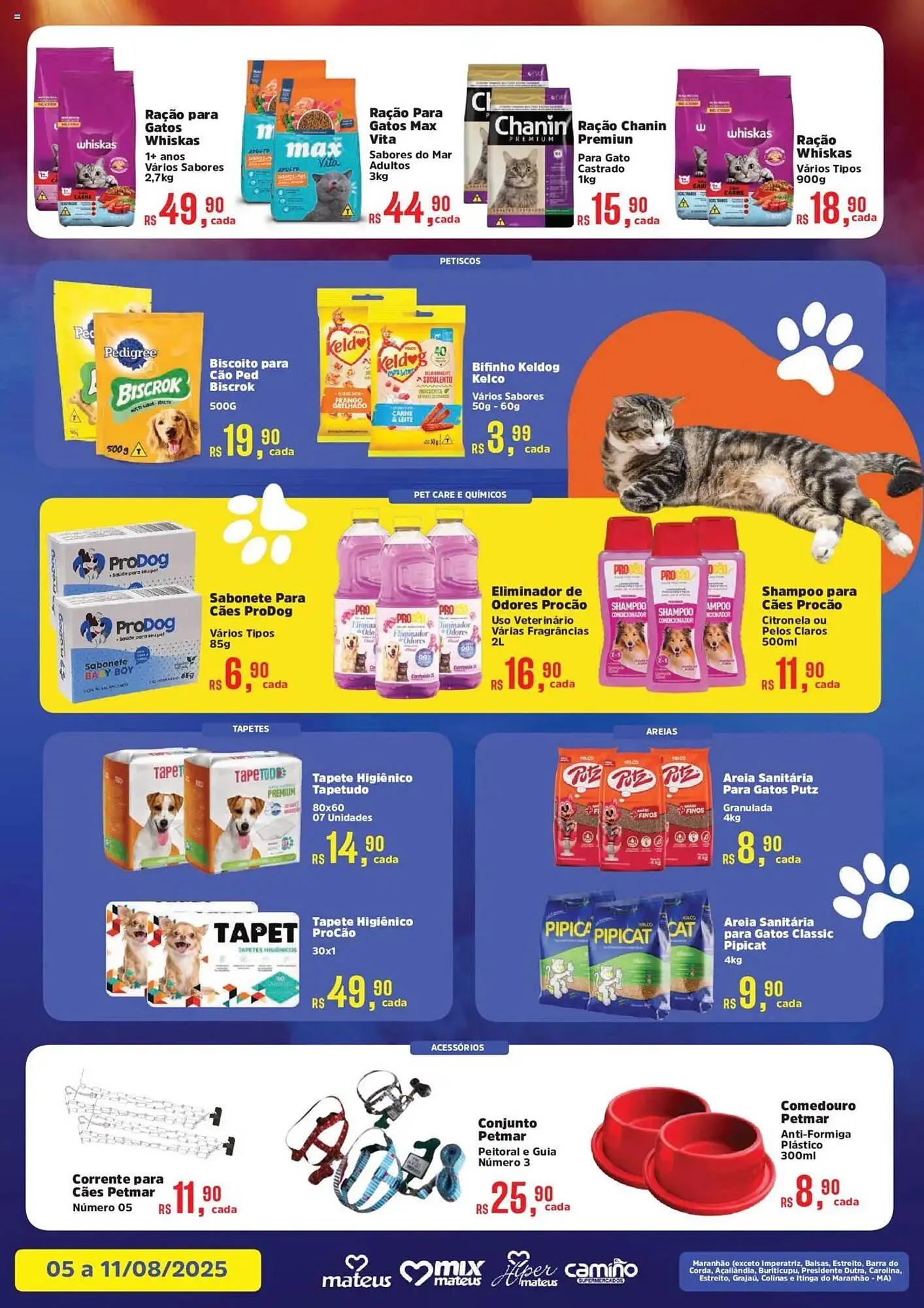 Encarte de Catálogo Supermercados Mateus 5 de agosto até 11 de agosto 2025 - Pagina 2
