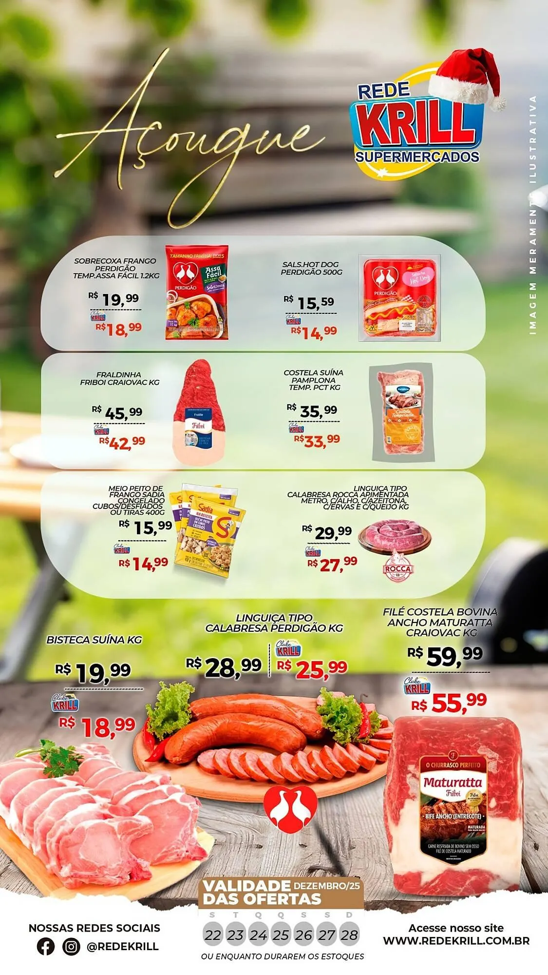 Encarte de Folheto Rede Krill 22 de dezembro até 28 de dezembro 2025 - Pagina 1