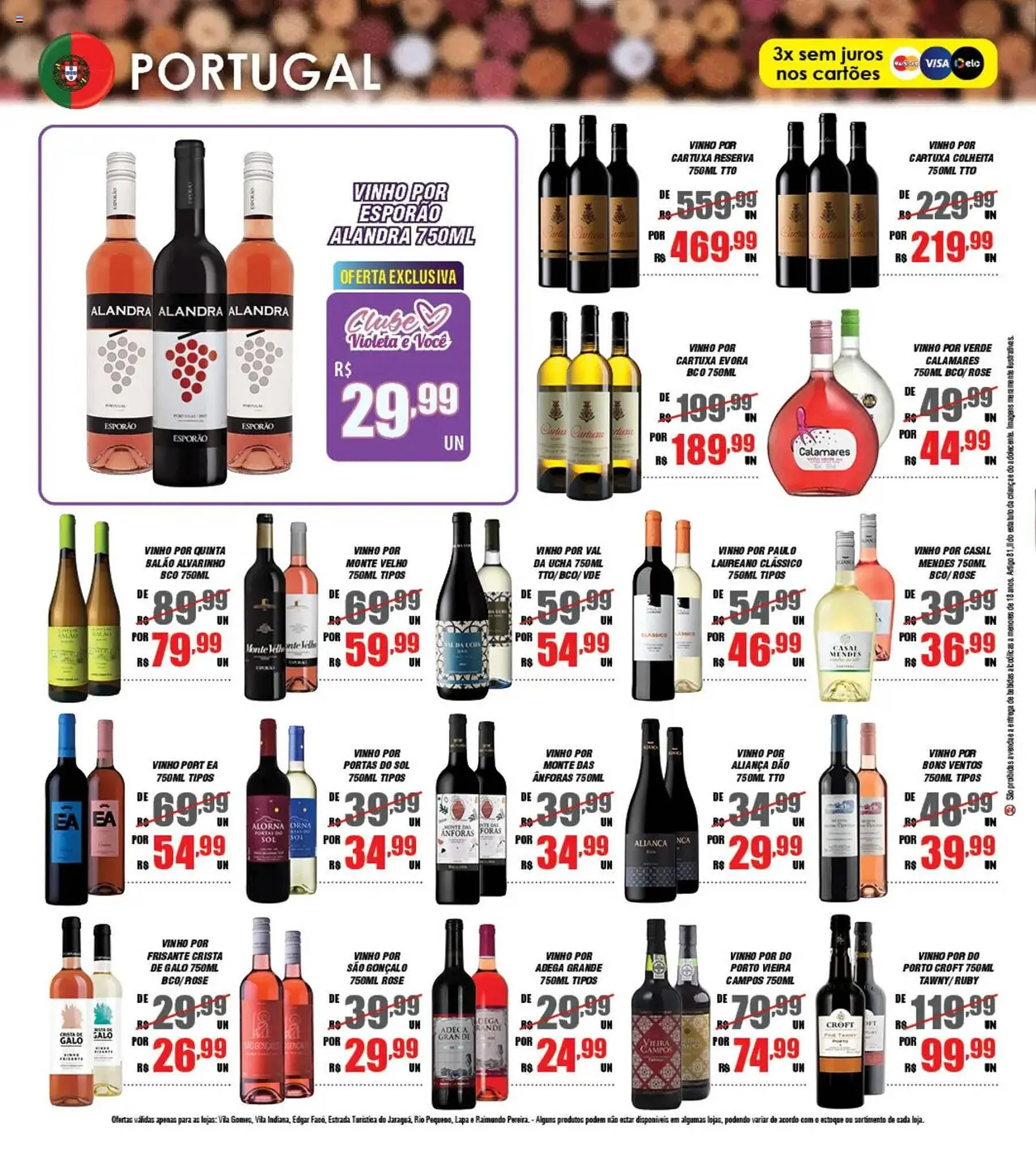 Encarte de Catálogo Violeta Supermercados 6 de junho até 30 de junho 2025 - Pagina 2