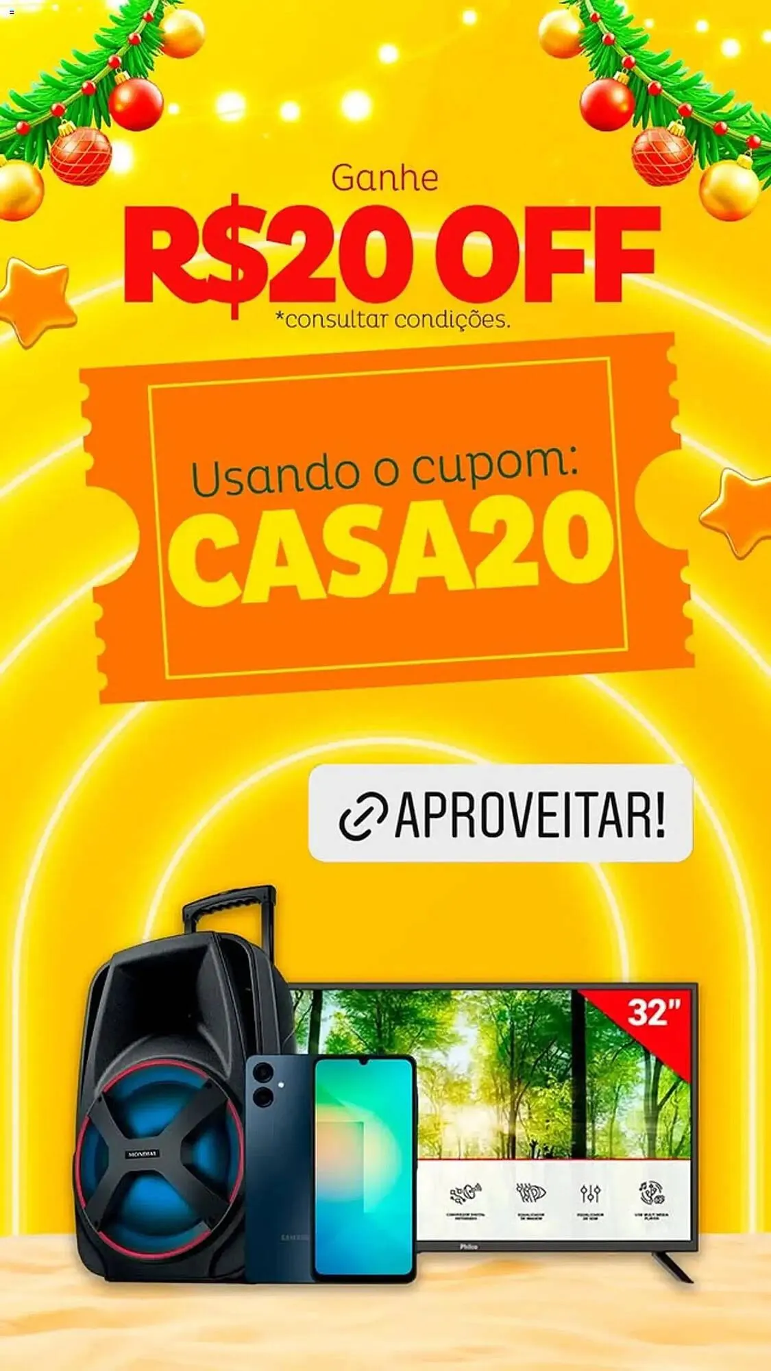 Encarte de Encarte Casa e Vídeo 8 de dezembro até 25 de dezembro 2025 - Pagina 3