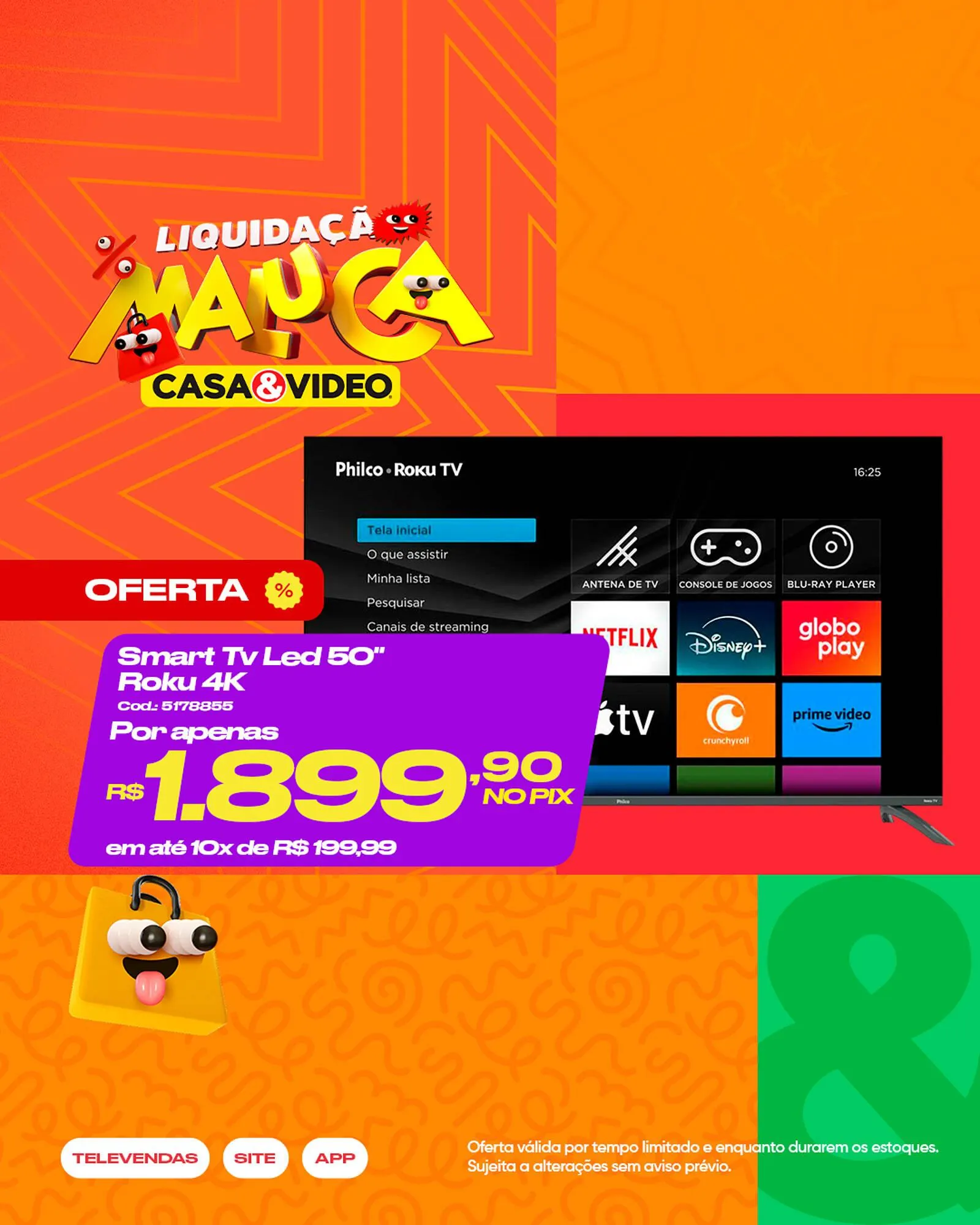 Encarte de Catálogo Casa e Vídeo 4 de julho até 10 de julho 2025 - Pagina 5