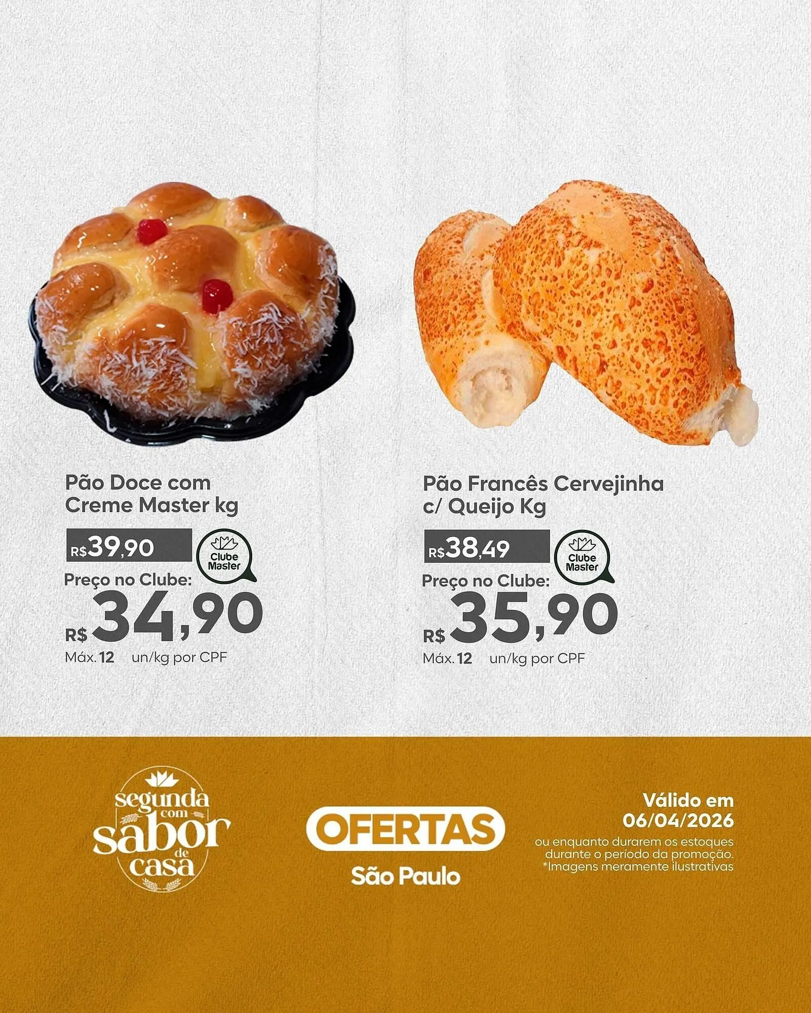 Encarte de Folheto Master Supermercados 6 de abril até 6 de abril 2026 - Pagina 3