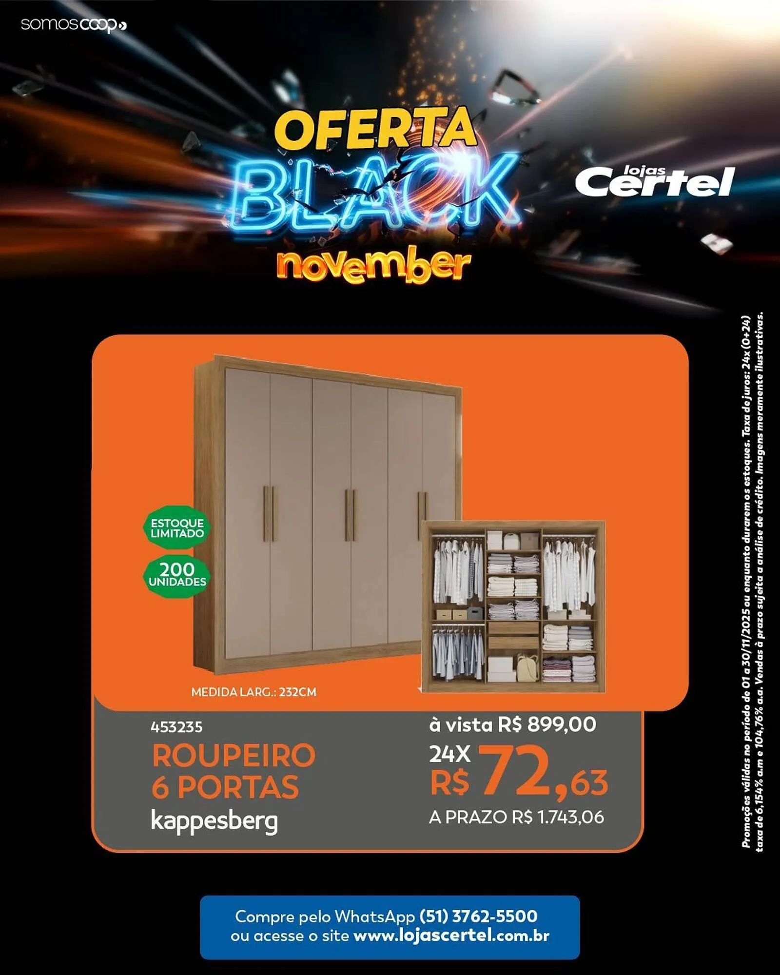 Encarte de Folheto Lojas Certel 7 de novembro até 30 de novembro 2025 - Pagina 5