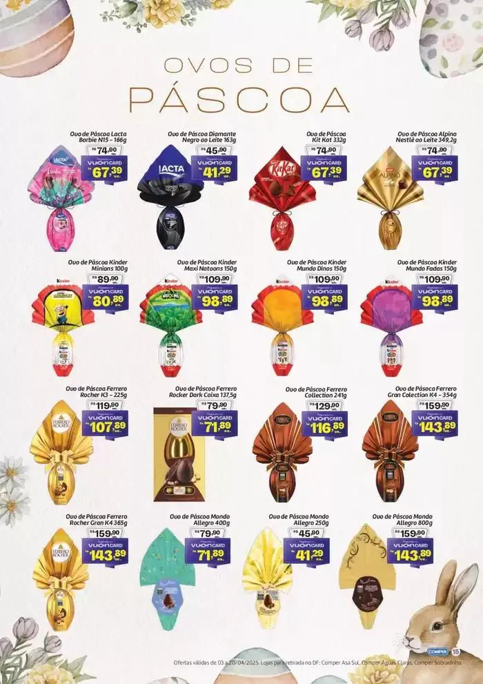 Encarte de Pechinchas e ofertas atuais 11 de abril até 20 de abril 2025 - Pagina 15