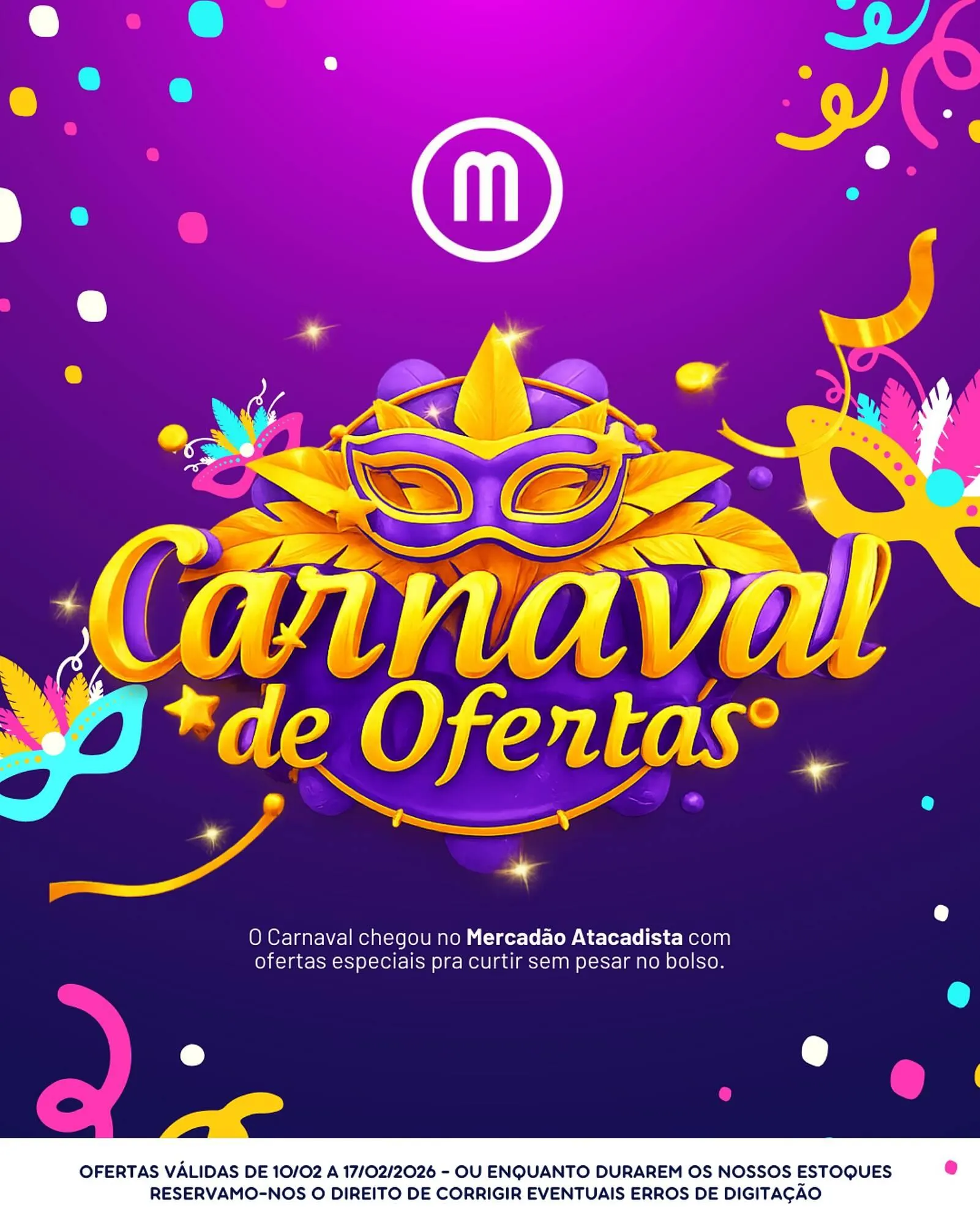 Folheto Mercadão Atacadista - 1