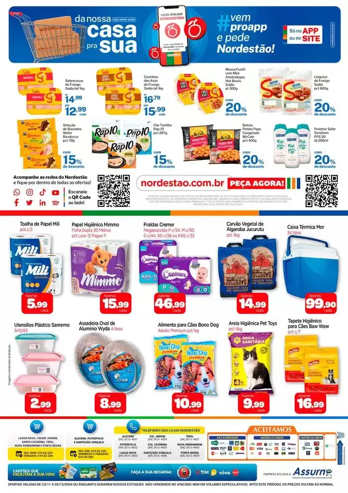 Encarte de Encarte Nordestao 26 de novembro até 3 de dezembro 2024 - Pagina 12