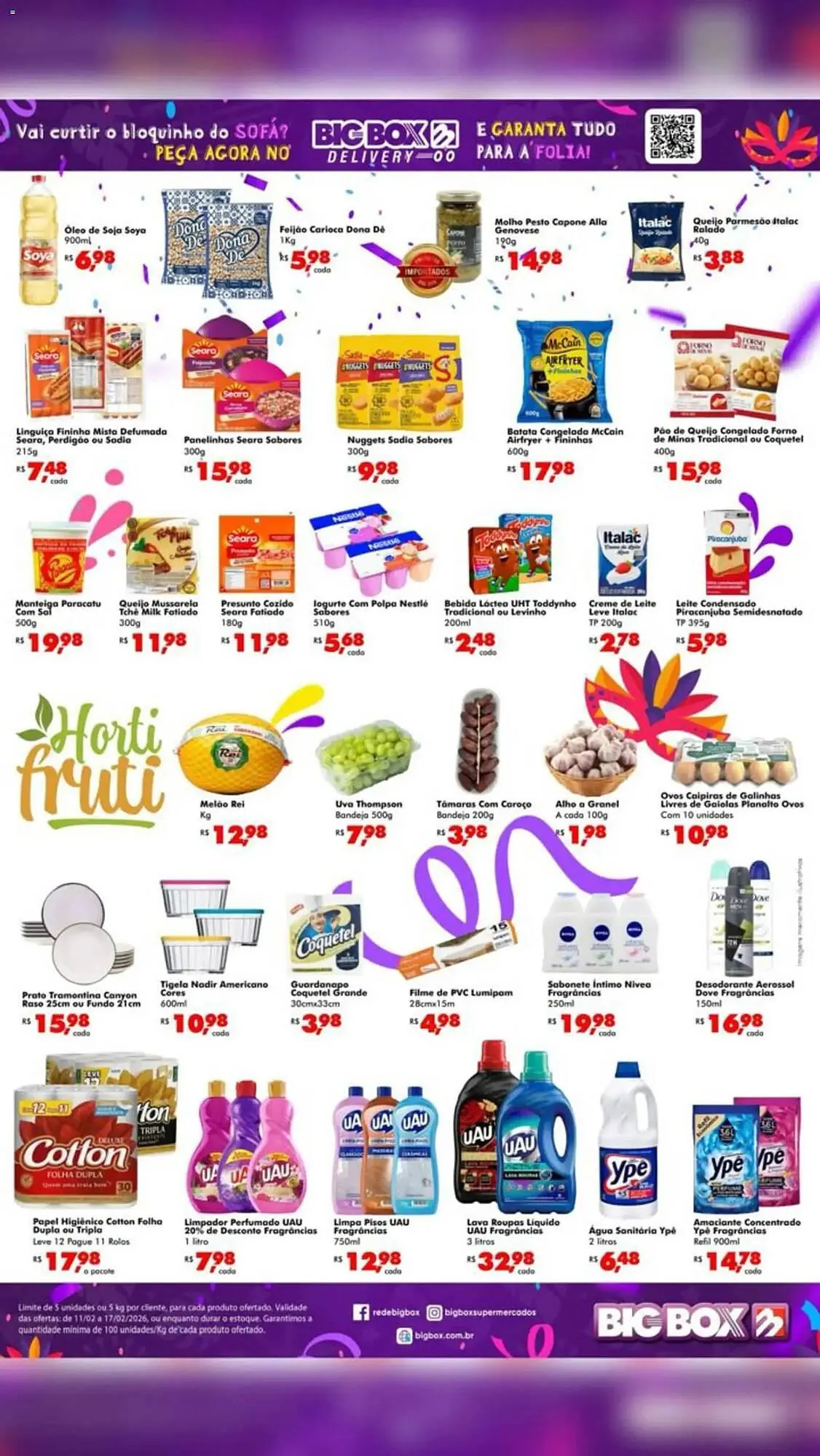 Encarte de Encarte Big Box 11 de fevereiro até 17 de fevereiro 2026 - Pagina 2