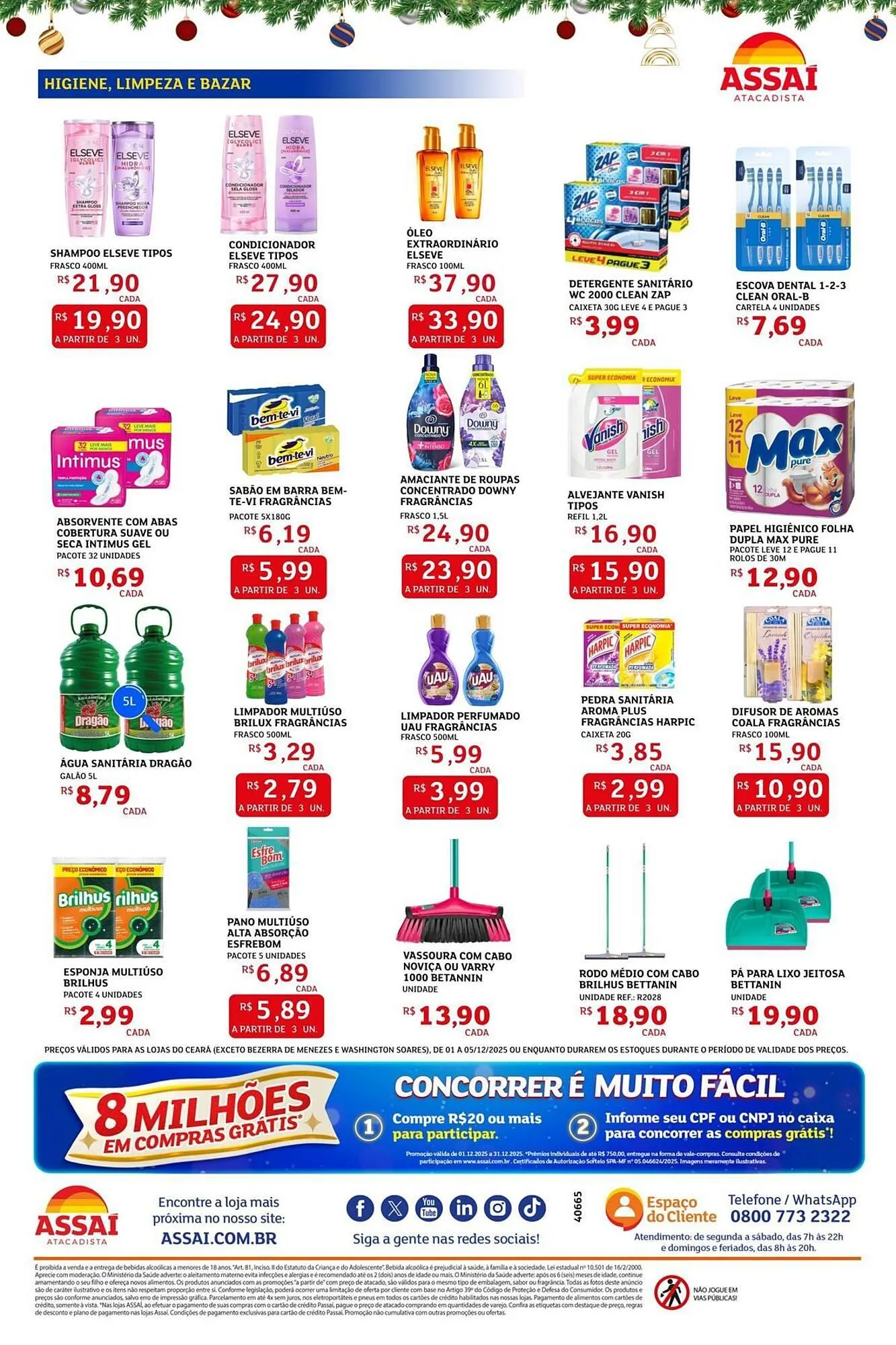 Encarte de Encarte Assaí Atacadista 1 de dezembro até 5 de dezembro 2025 - Pagina 4