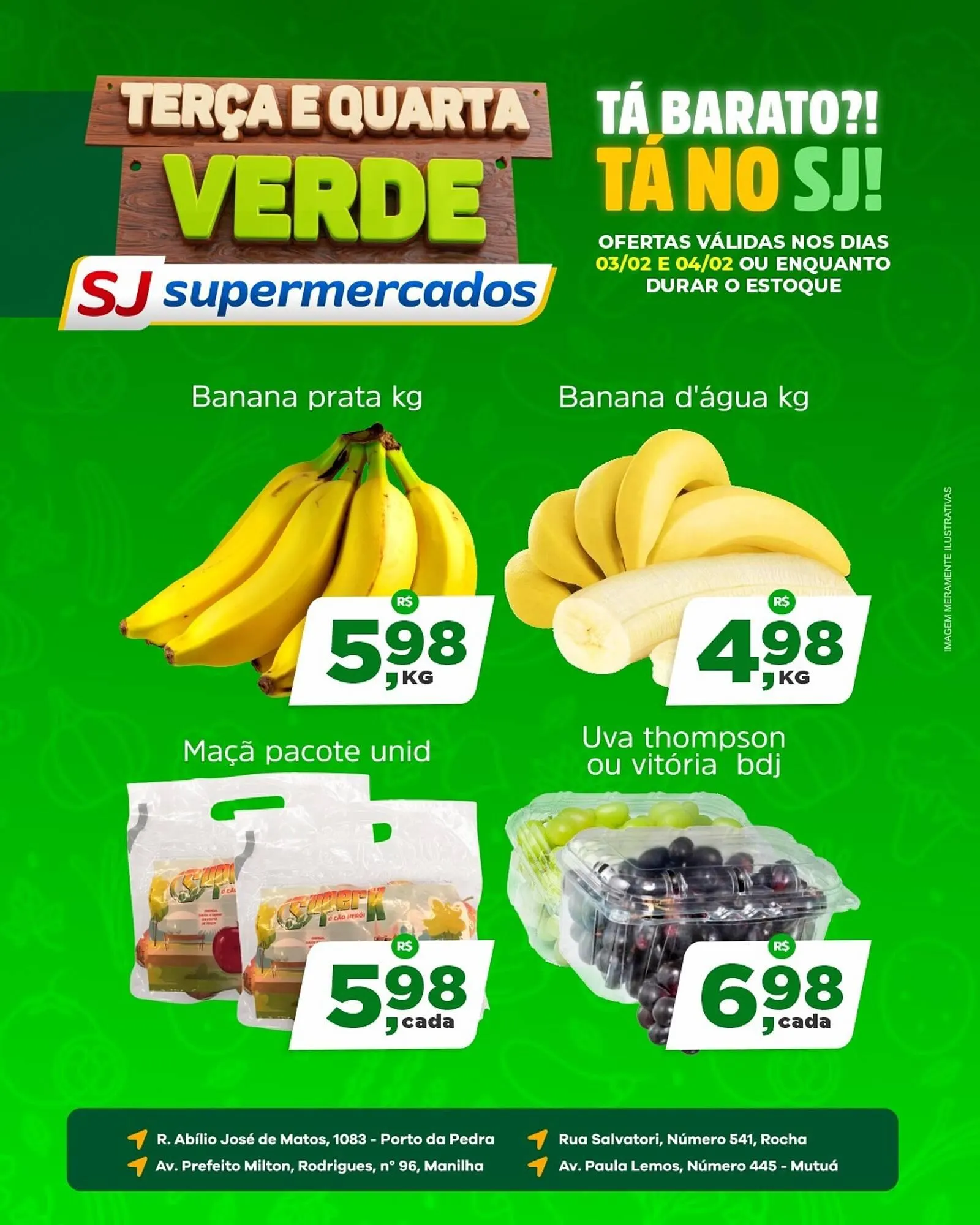 Encarte de Encarte Sj Supermercados 3 de fevereiro até 4 de fevereiro 2026 - Pagina 3