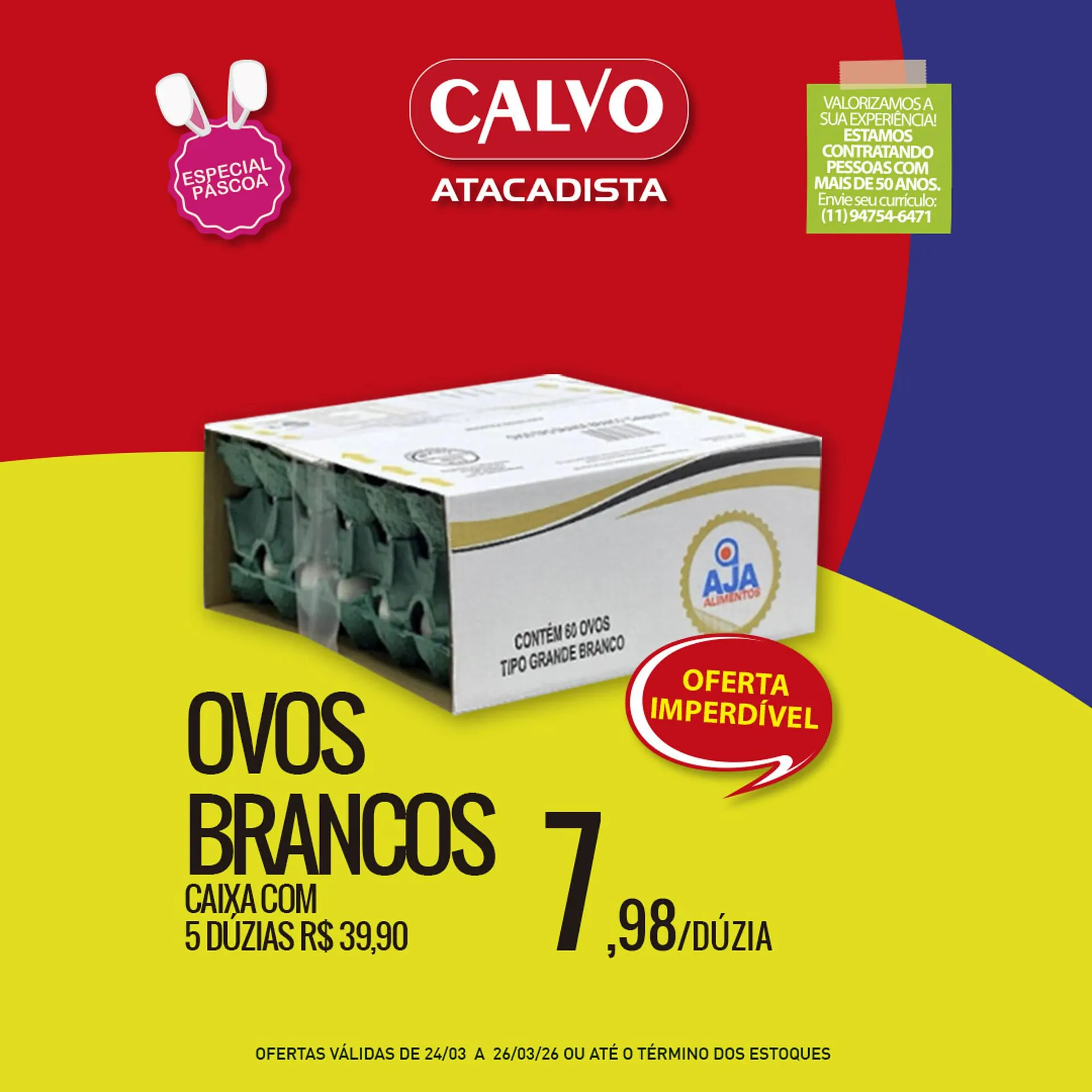 Encarte de Folheto Calvo Atacadista 24 de março até 26 de março 2026 - Pagina 2