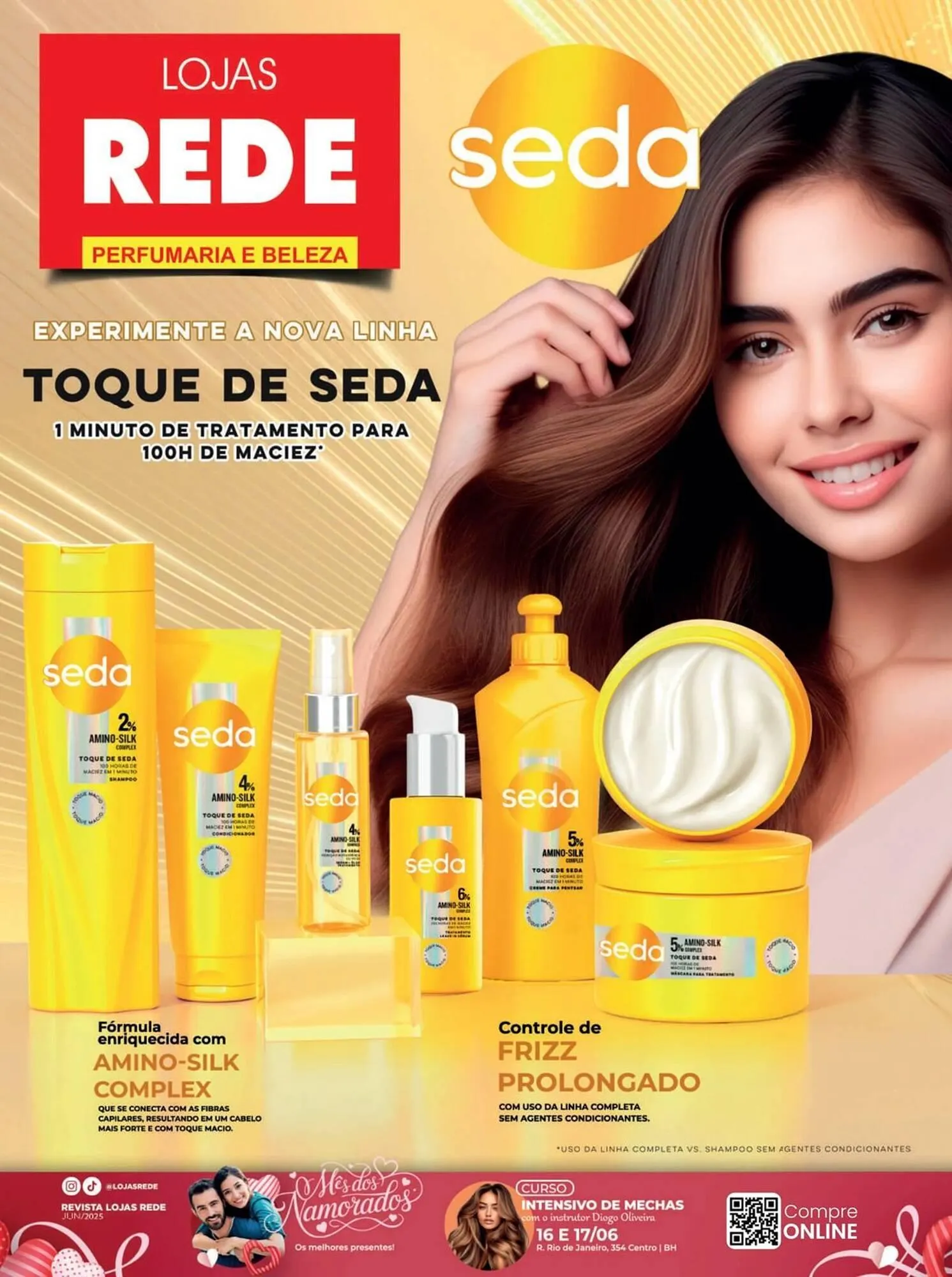 Encarte de Catálogo Lojas Rede 5 de junho até 17 de junho 2025 - Pagina 1