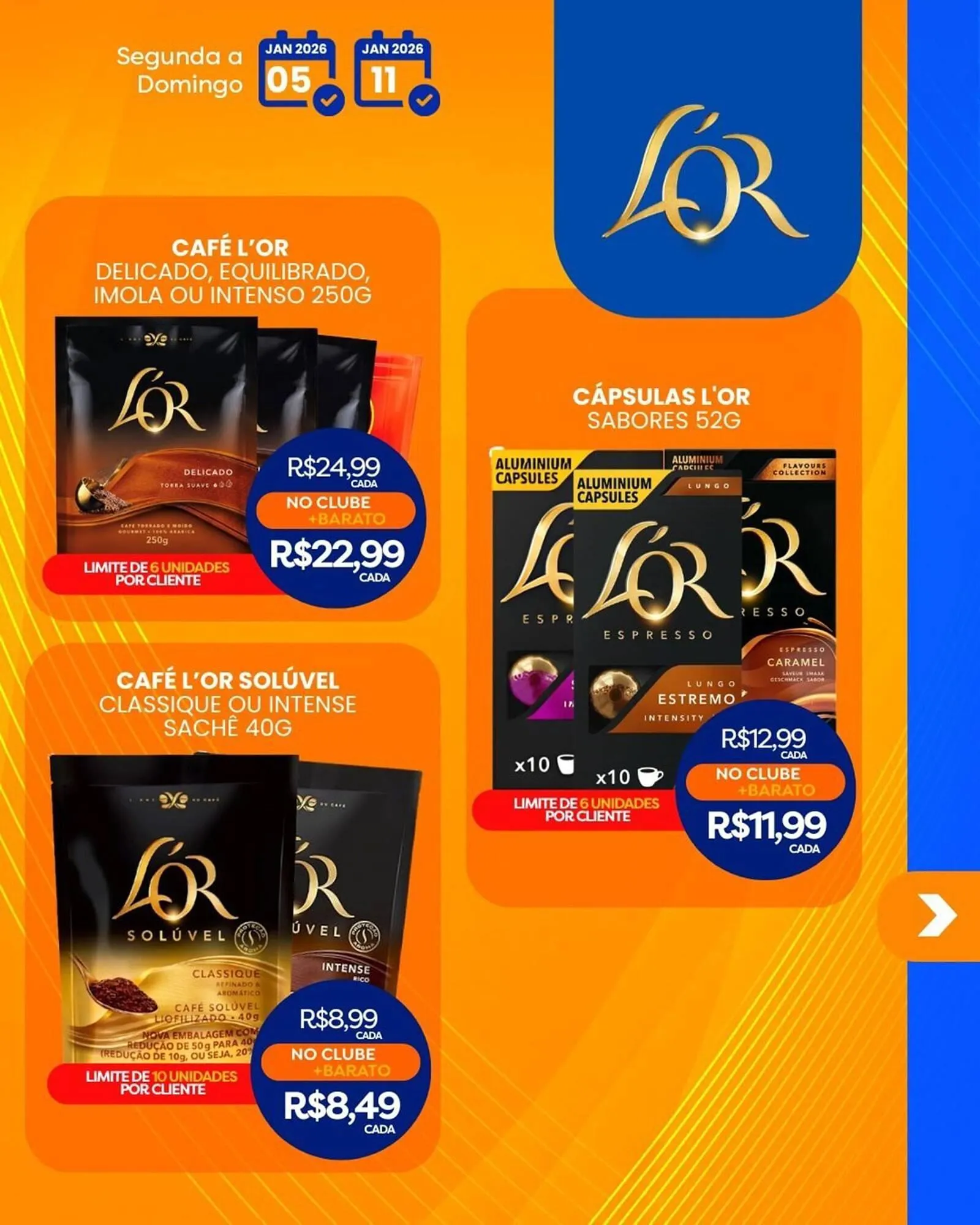 Encarte de Folheto Rede Bom Lugar 5 de janeiro até 11 de janeiro 2026 - Pagina 1