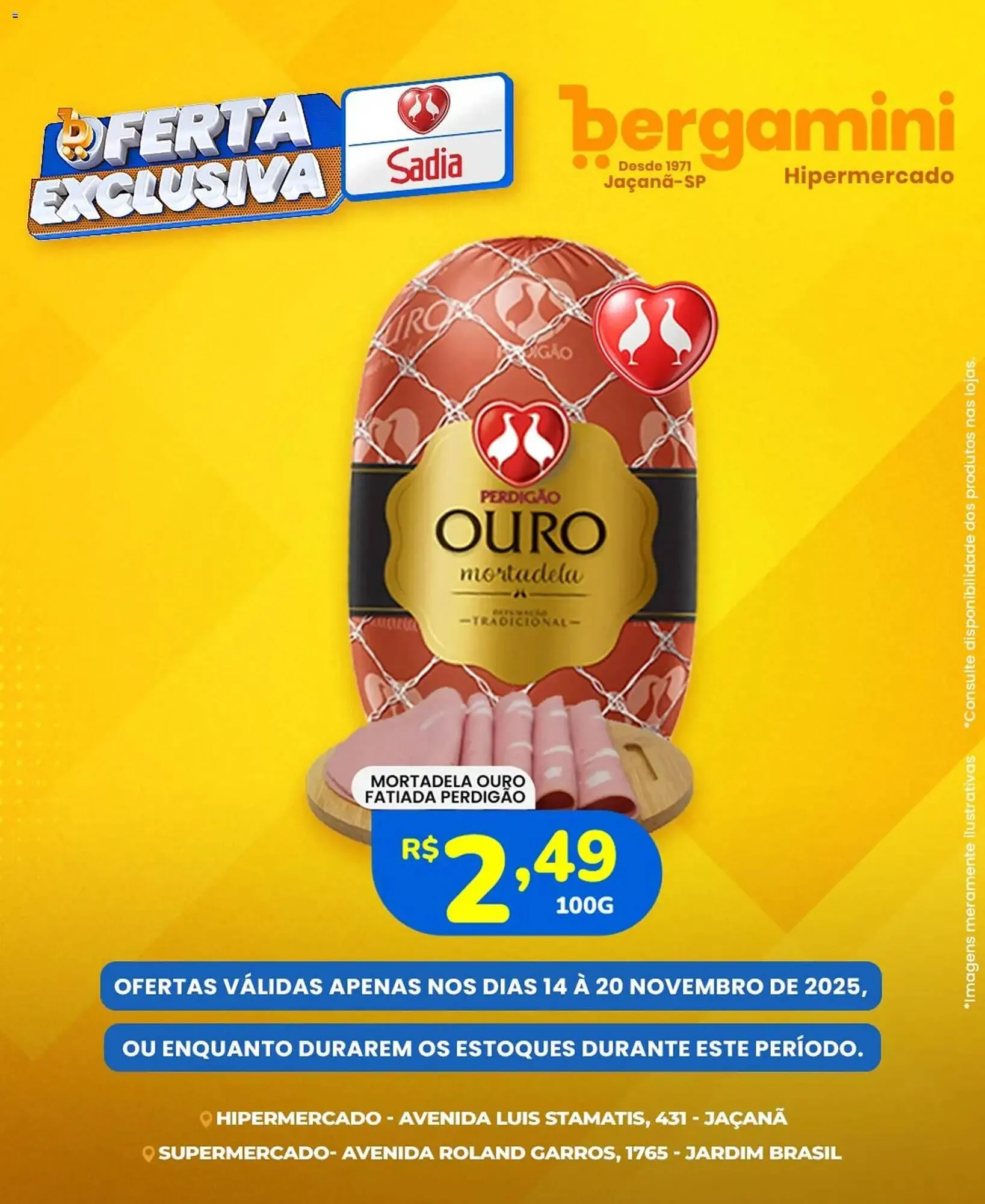 Encarte de Catálogo Supermercado Bergamini 15 de novembro até 20 de novembro 2025 - Pagina 3