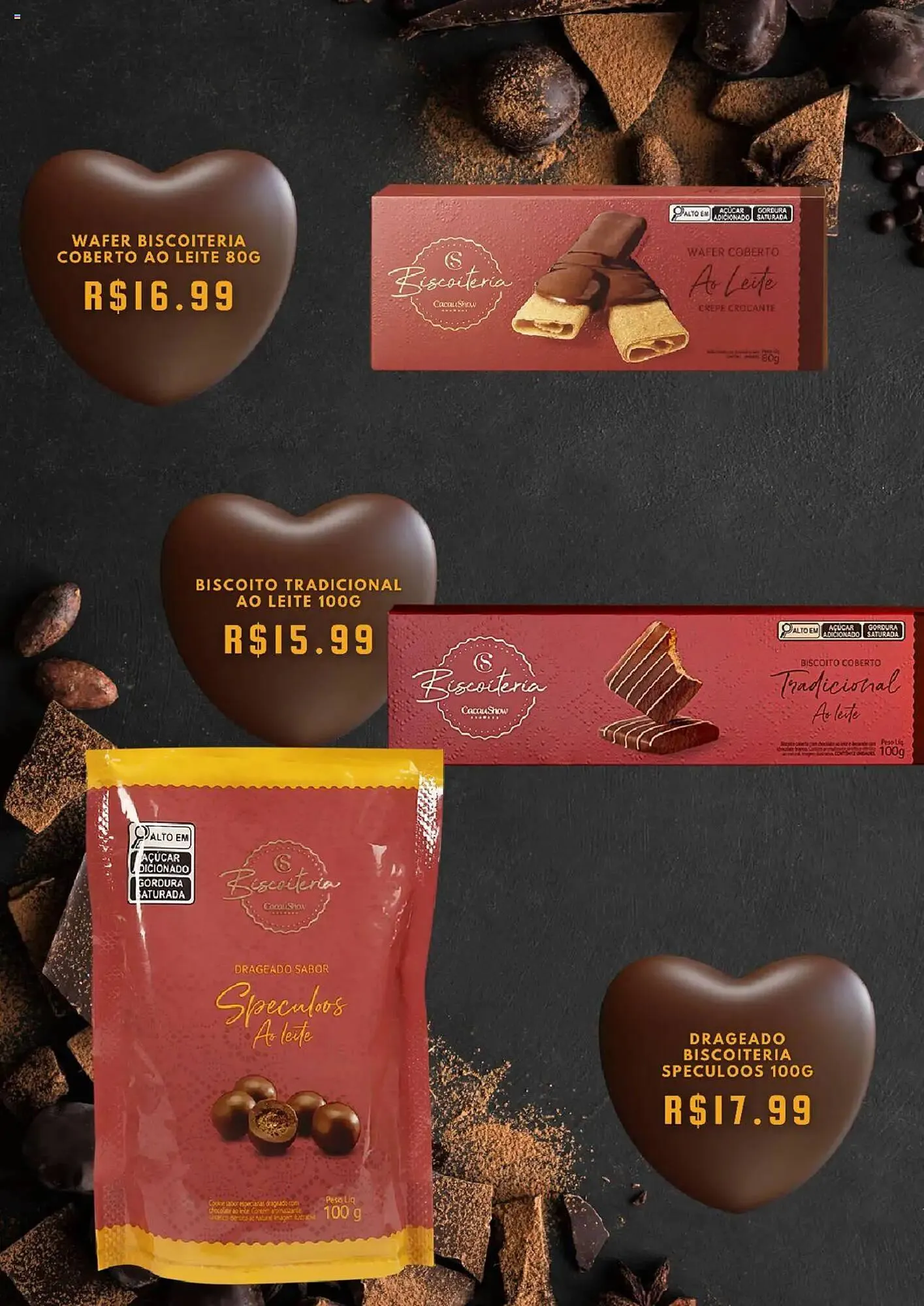 Encarte de Catálogo Cacau Show 18 de junho até 10 de julho 2025 - Pagina 3