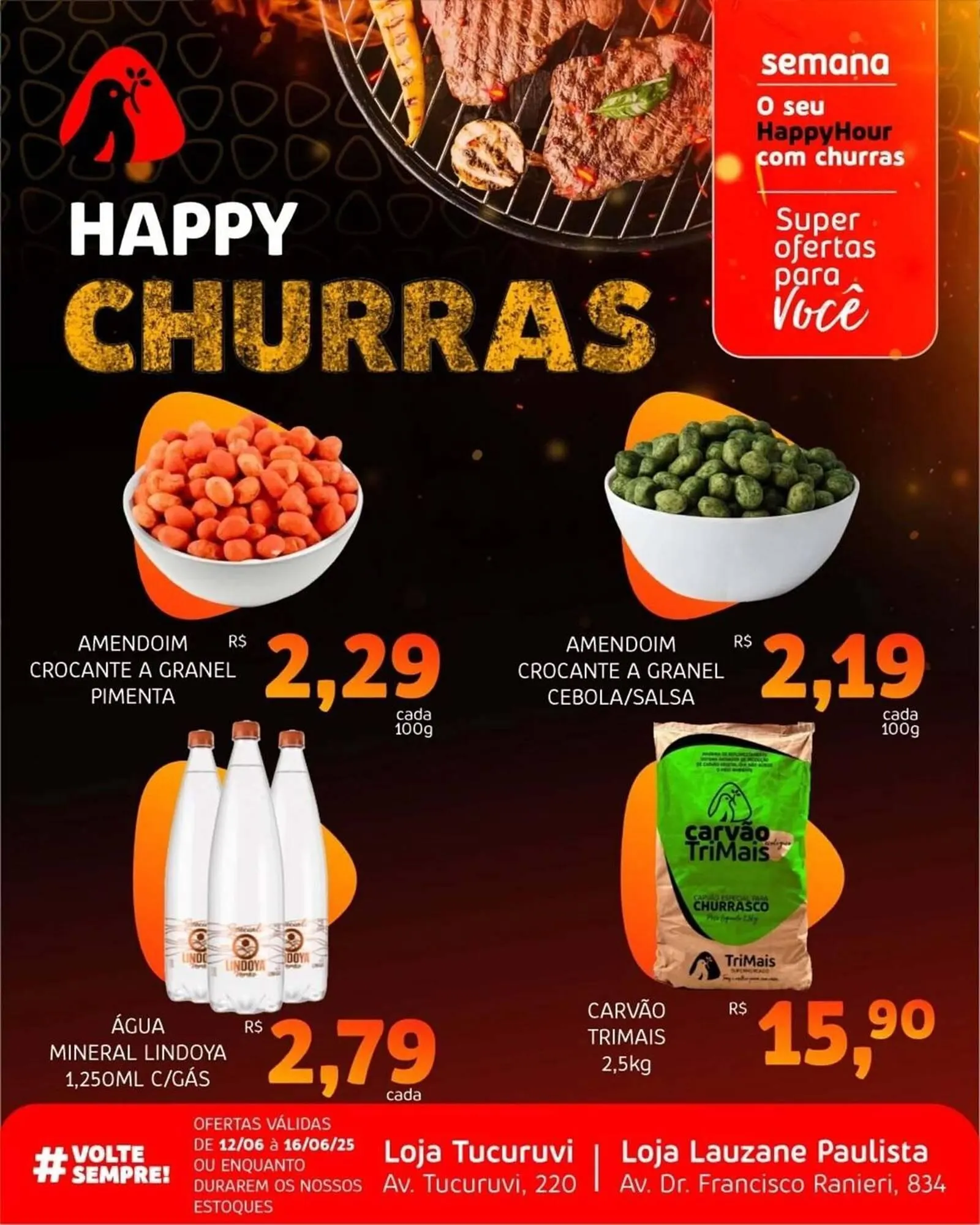 Encarte de Catálogo Trimais Supermercado 12 de junho até 16 de junho 2025 - Pagina 1