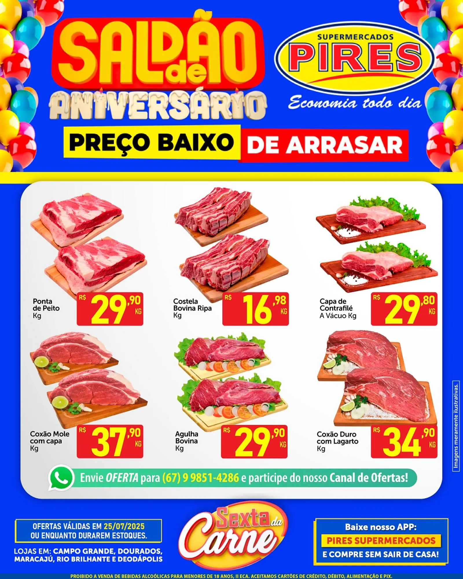 Encarte de Catálogo Pires 25 de julho até 31 de julho 2025 - Pagina 1