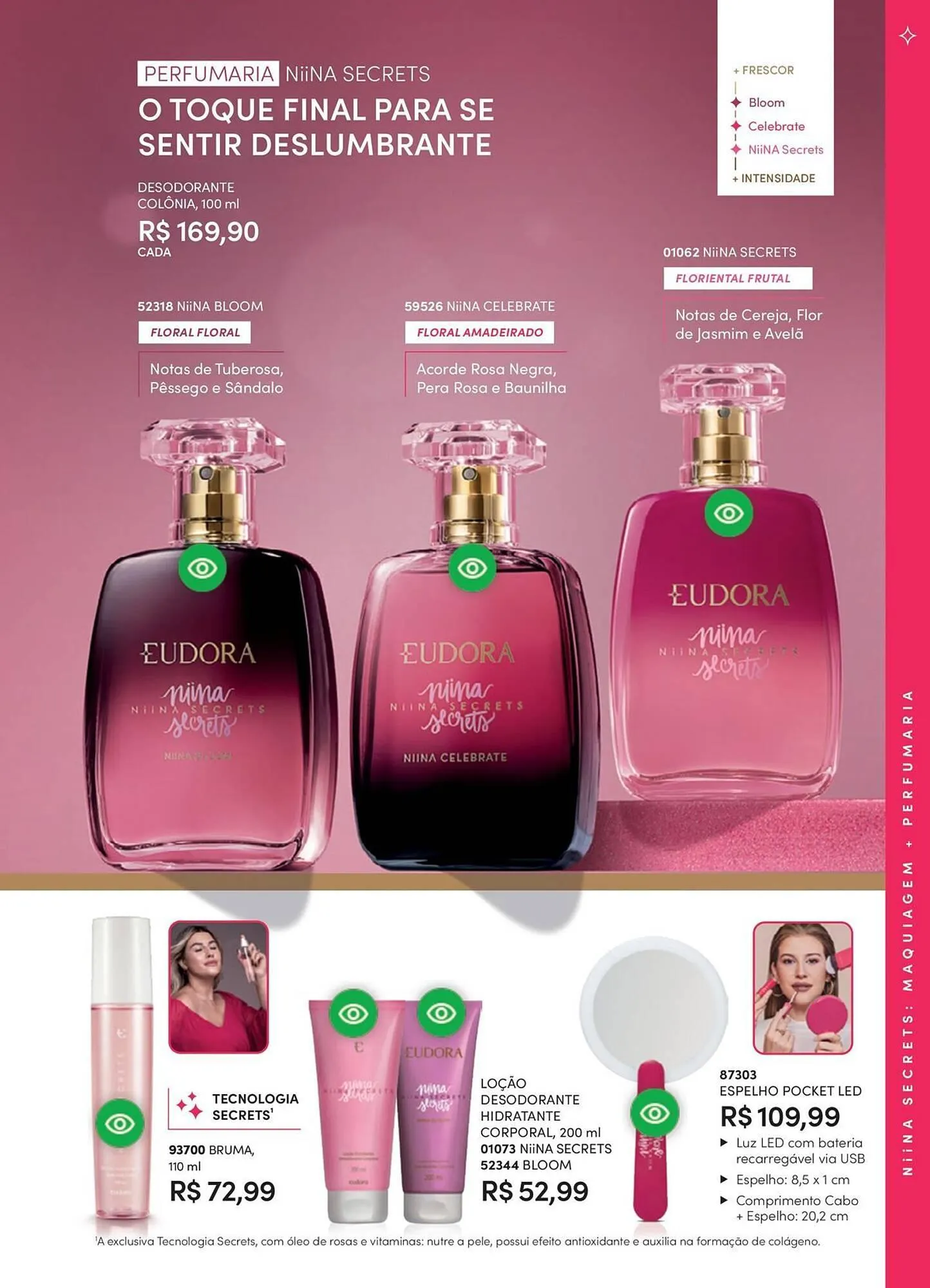 Encarte de Catálogo Eudora 8 de outubro até 8 de novembro 2025 - Pagina 111