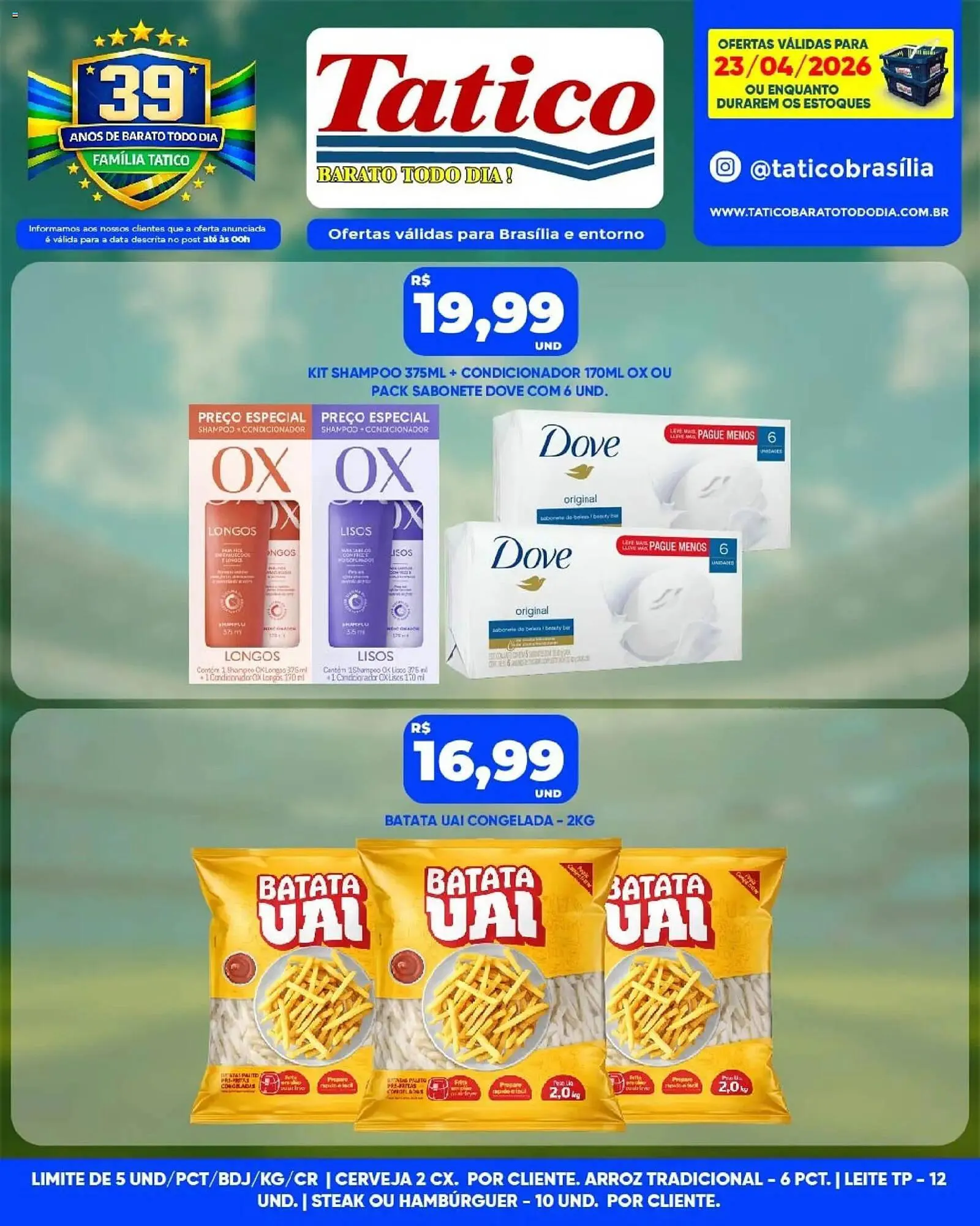 Encarte de Tabloide Tatico 24 de abril até 24 de abril 2026 - Pagina 39