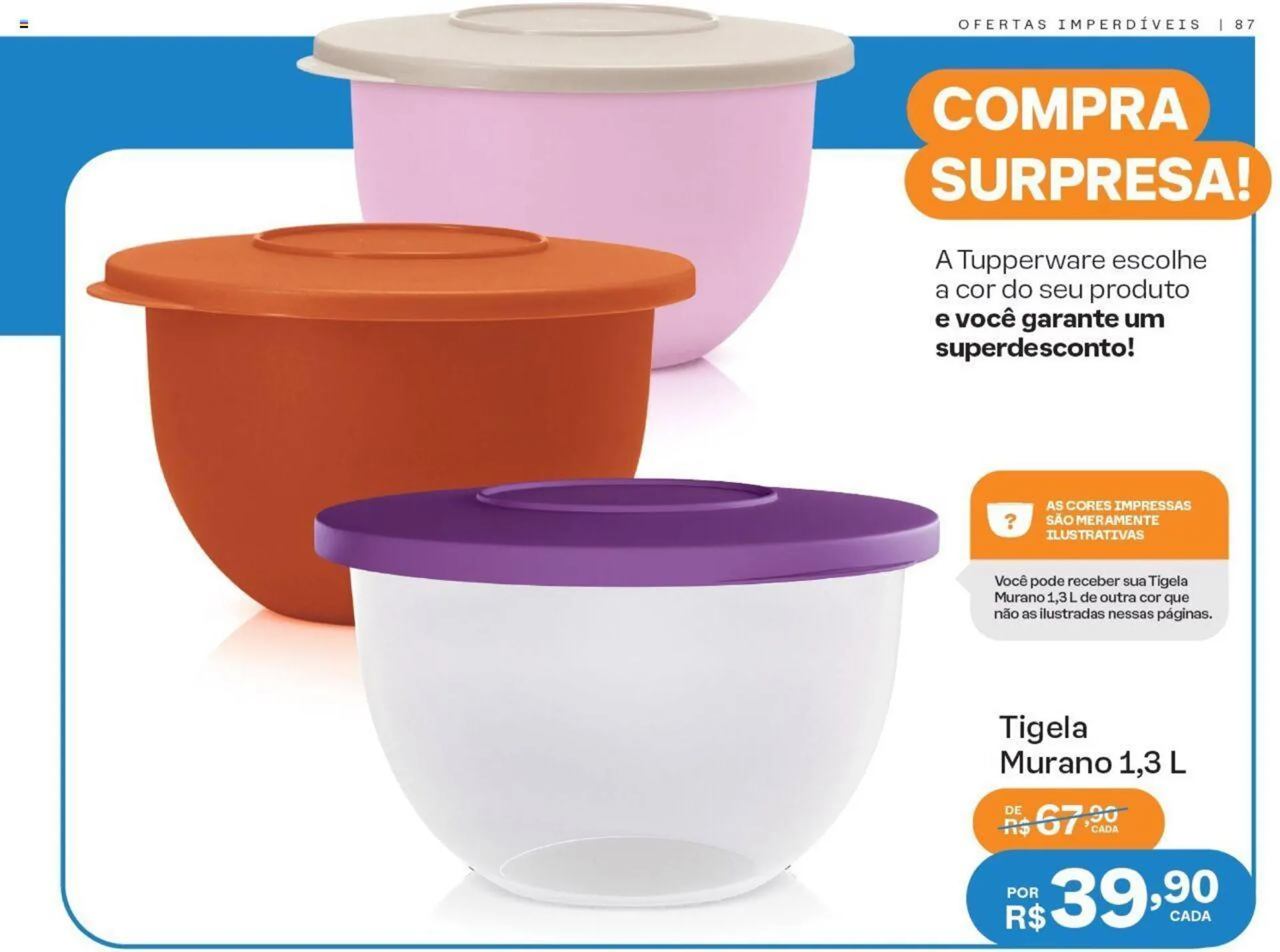 Encarte de Catálogo Tupperware 1 de abril até 30 de abril 2024 - Pagina 88