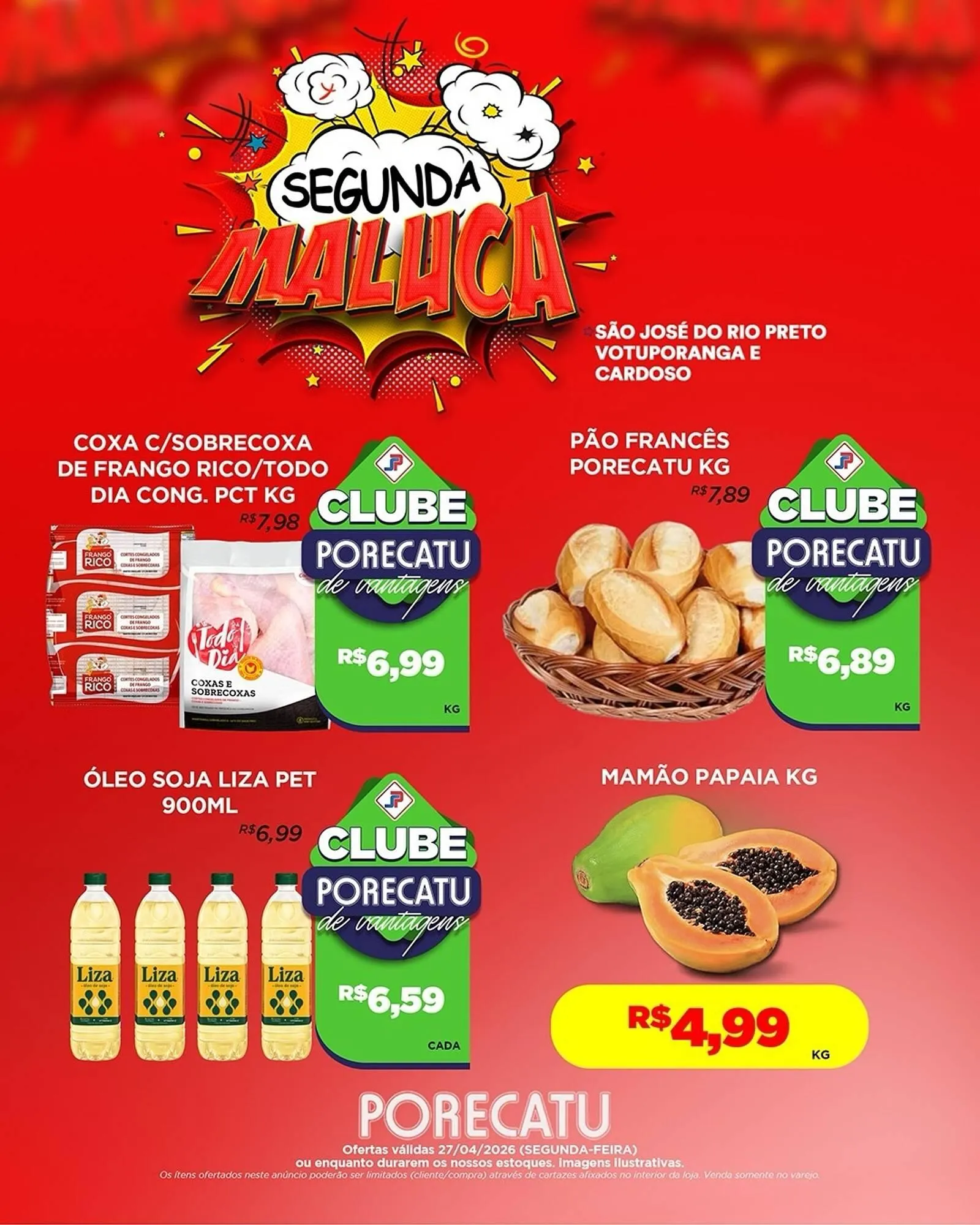 Encarte de Catálogo Supermercado Porecatu 27 de abril até 27 de abril 2026 - Pagina 2