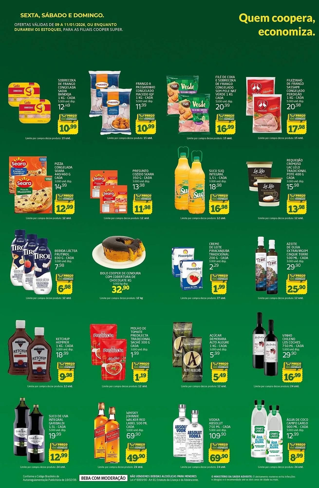 Encarte de Tabloide Cooper 8 de janeiro até 11 de janeiro 2026 - Pagina 2