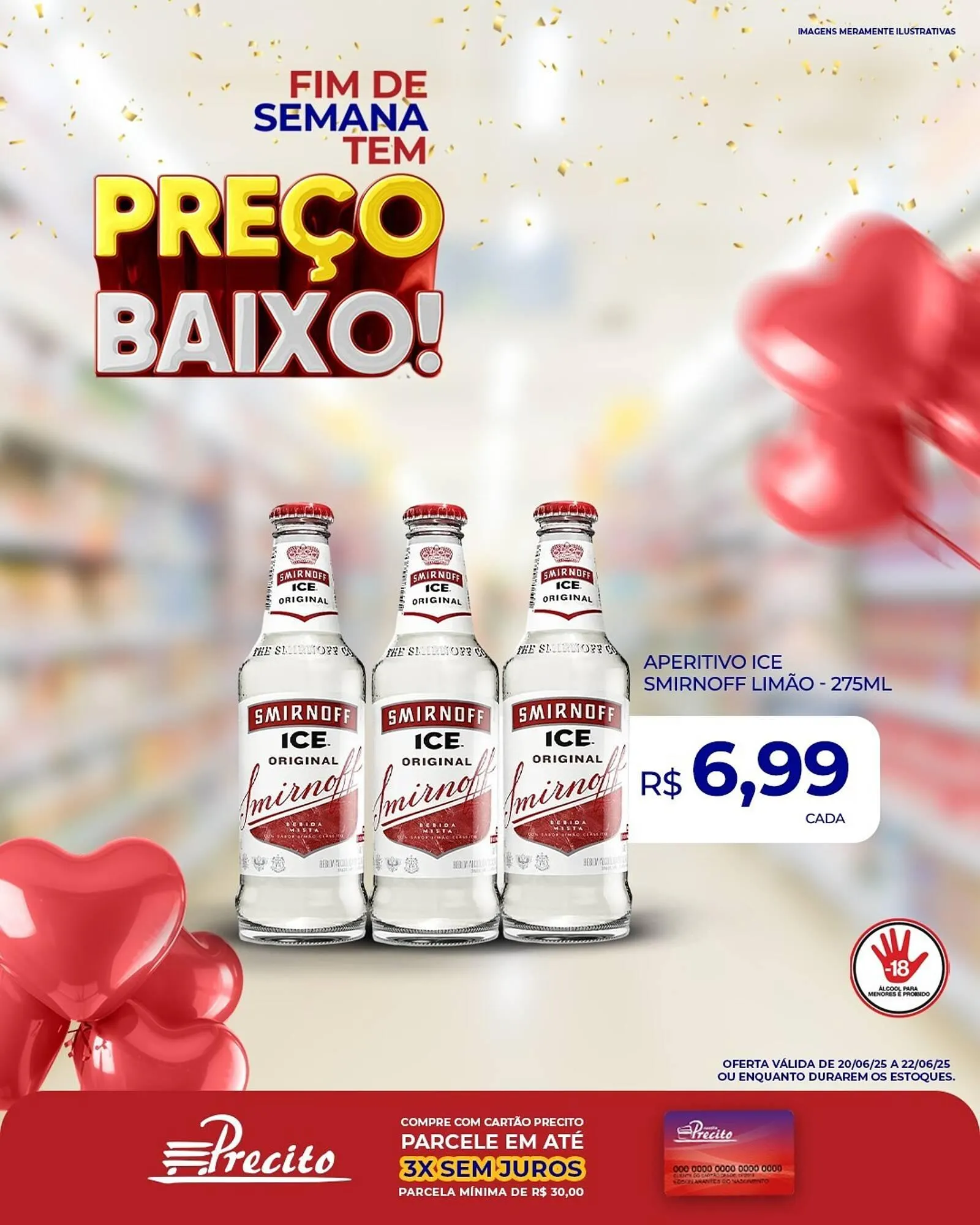 Encarte de Catálogo Supermercado Precito 20 de junho até 22 de junho 2025 - Pagina 3