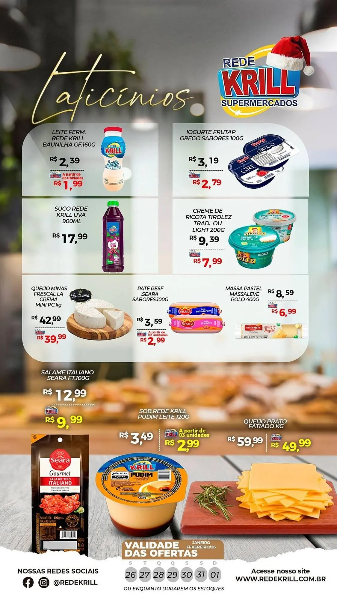 Encarte de Folheto Rede Krill 26 de janeiro até 29 de janeiro 2026 - Pagina 6
