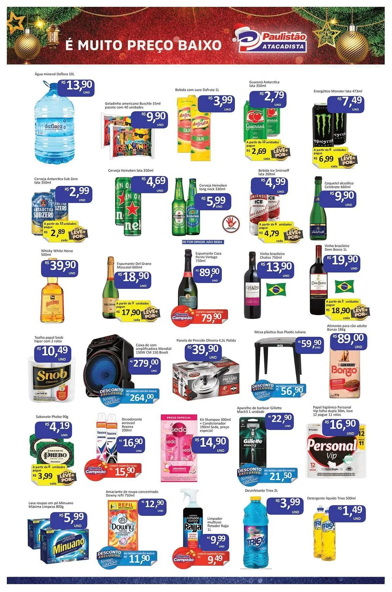 Encarte de Catálogo Paulistão Supermercados 12 de dezembro até 14 de dezembro 2025 - Pagina 3