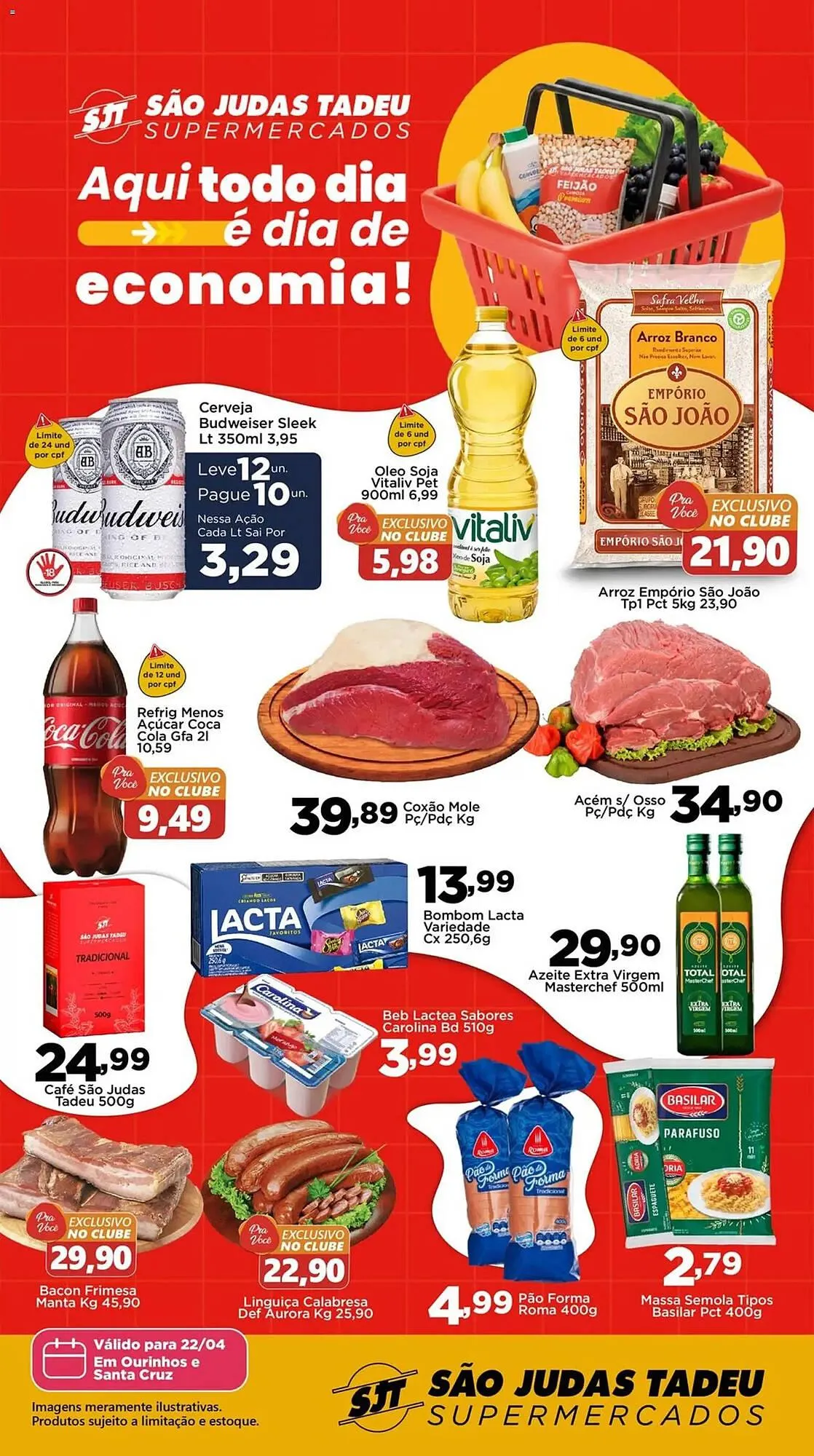 Encarte de Folheto São Judas Tadeu 22 de abril até 22 de abril 2026 - Pagina 1