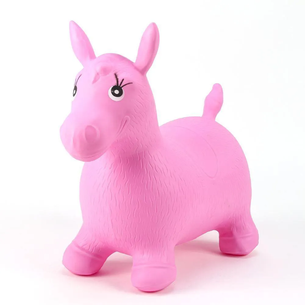 Cavalinho Pula Pula Rosa Havan Toys - HBR0839