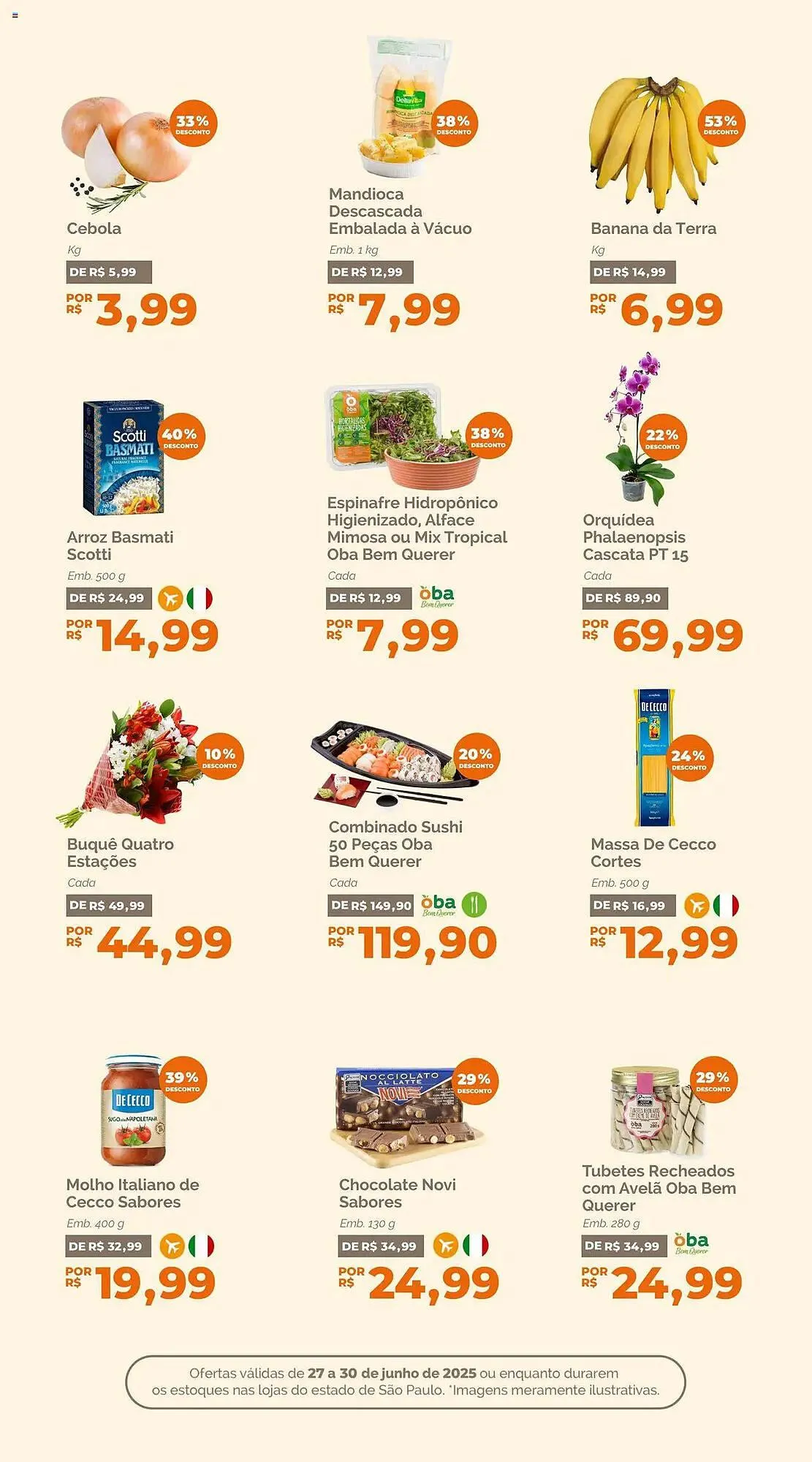 Encarte de Catálogo Oba Hortifruti 27 de junho até 30 de junho 2025 - Pagina 5