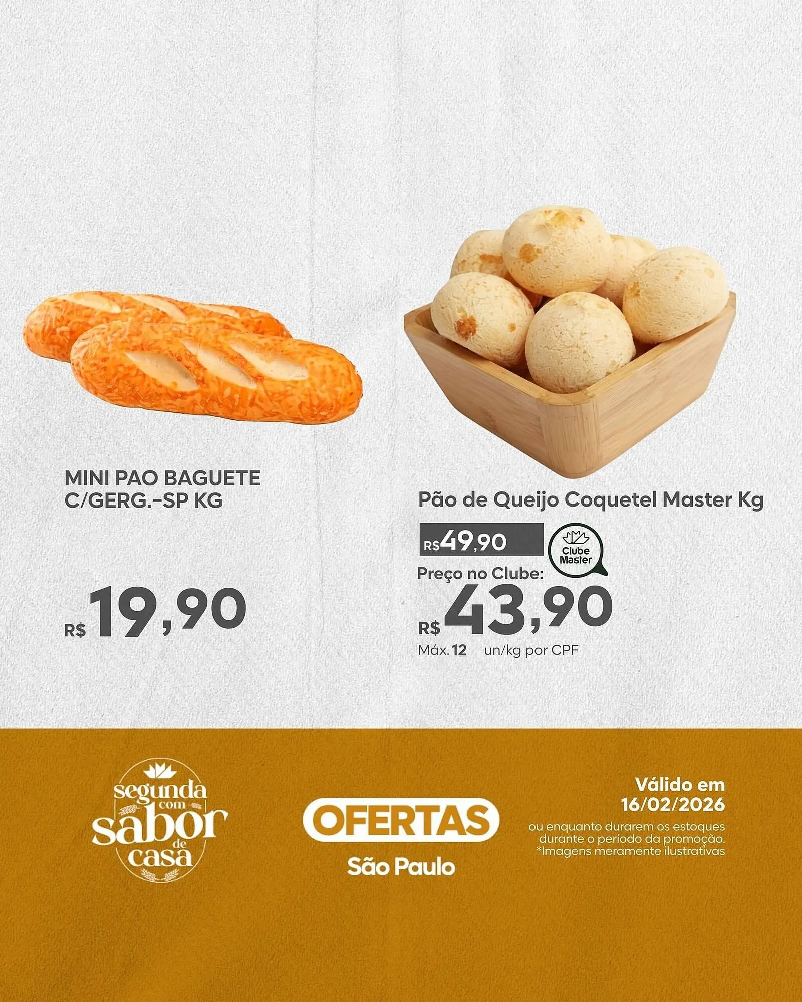 Encarte de Folheto Master Supermercados 16 de fevereiro até 16 de fevereiro 2026 - Pagina 3