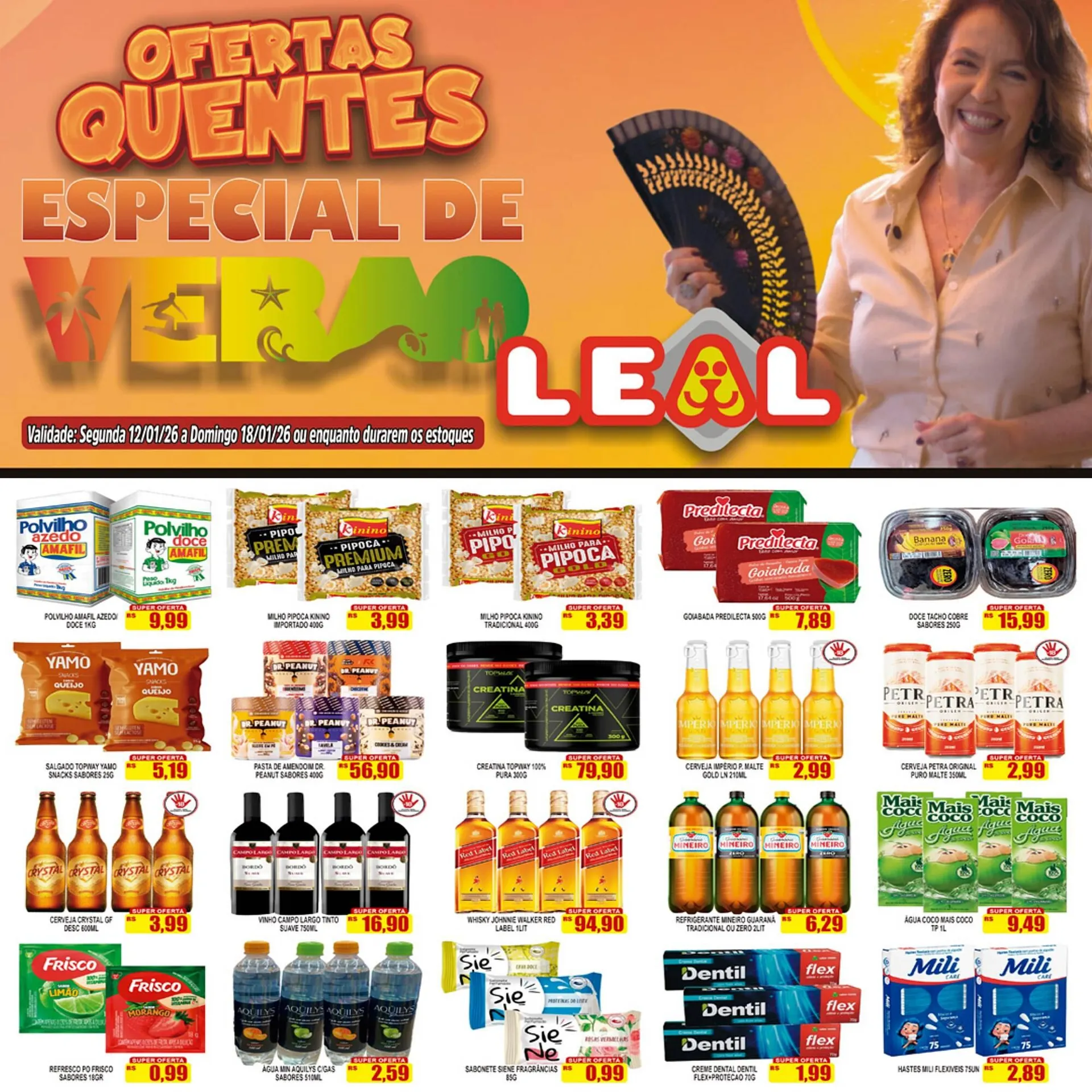 Encarte de Folheto Supermercado leal 12 de janeiro até 18 de janeiro 2026 - Pagina 4
