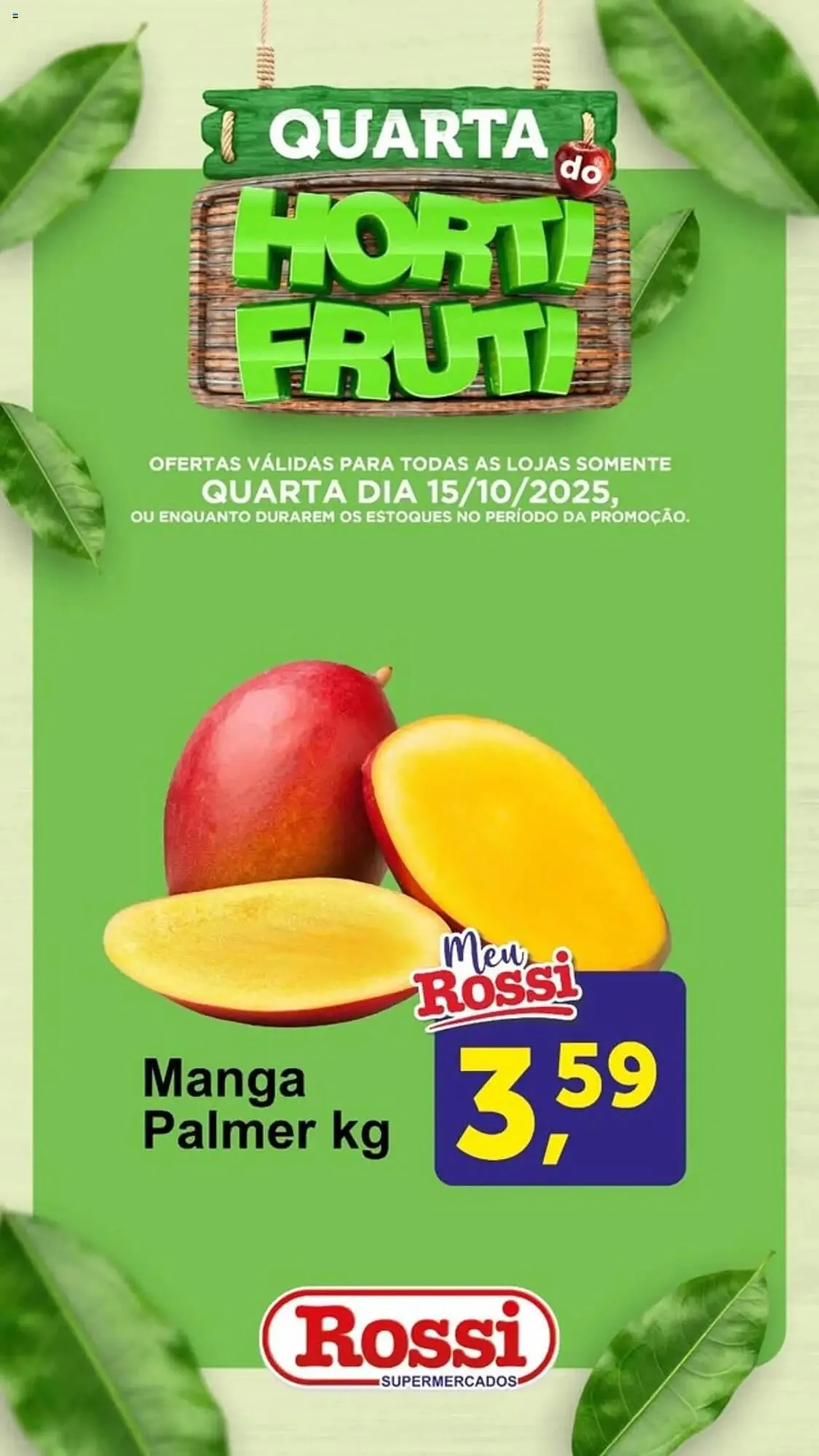 Encarte de Folheto Rossi Supermercado 15 de outubro até 16 de outubro 2025 - Pagina 4