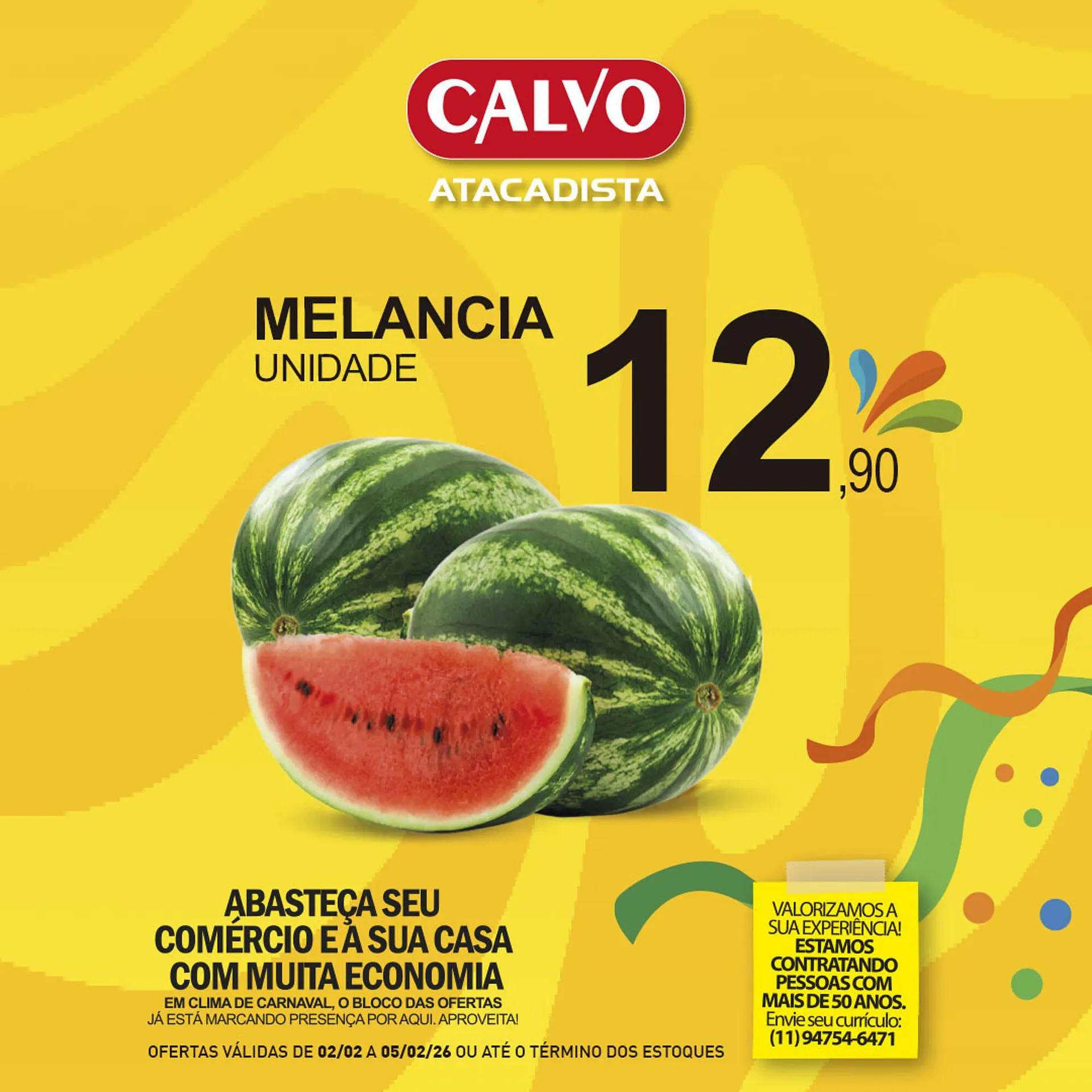 Encarte de Folheto Calvo Atacadista 3 de fevereiro até 5 de fevereiro 2026 - Pagina 4
