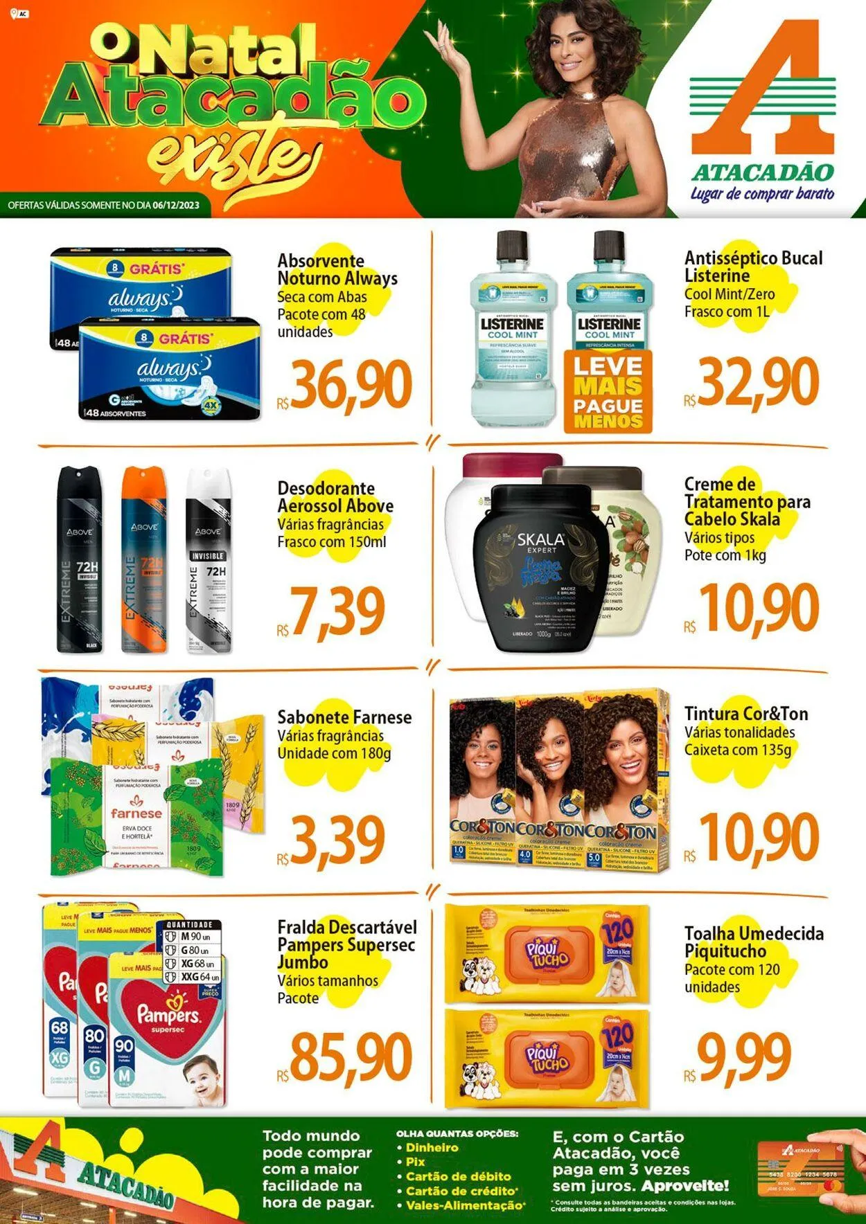 Encarte de Atacadão - AC - Rio Branco 6 de dezembro até 6 de dezembro 2023 - Pagina 1