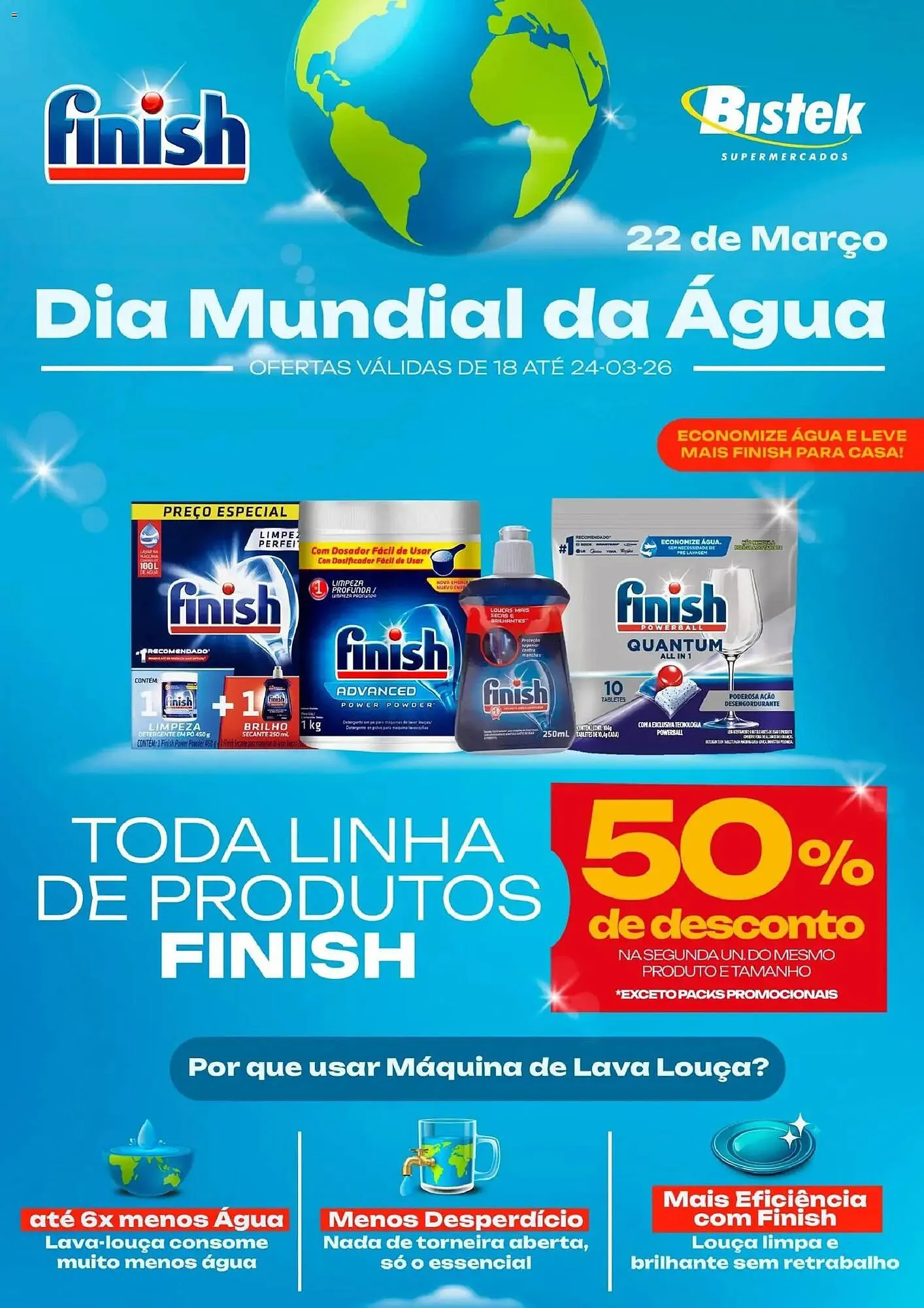 Encarte de Encarte Bistek Supermercados 18 de março até 24 de março 2026 - Pagina 1