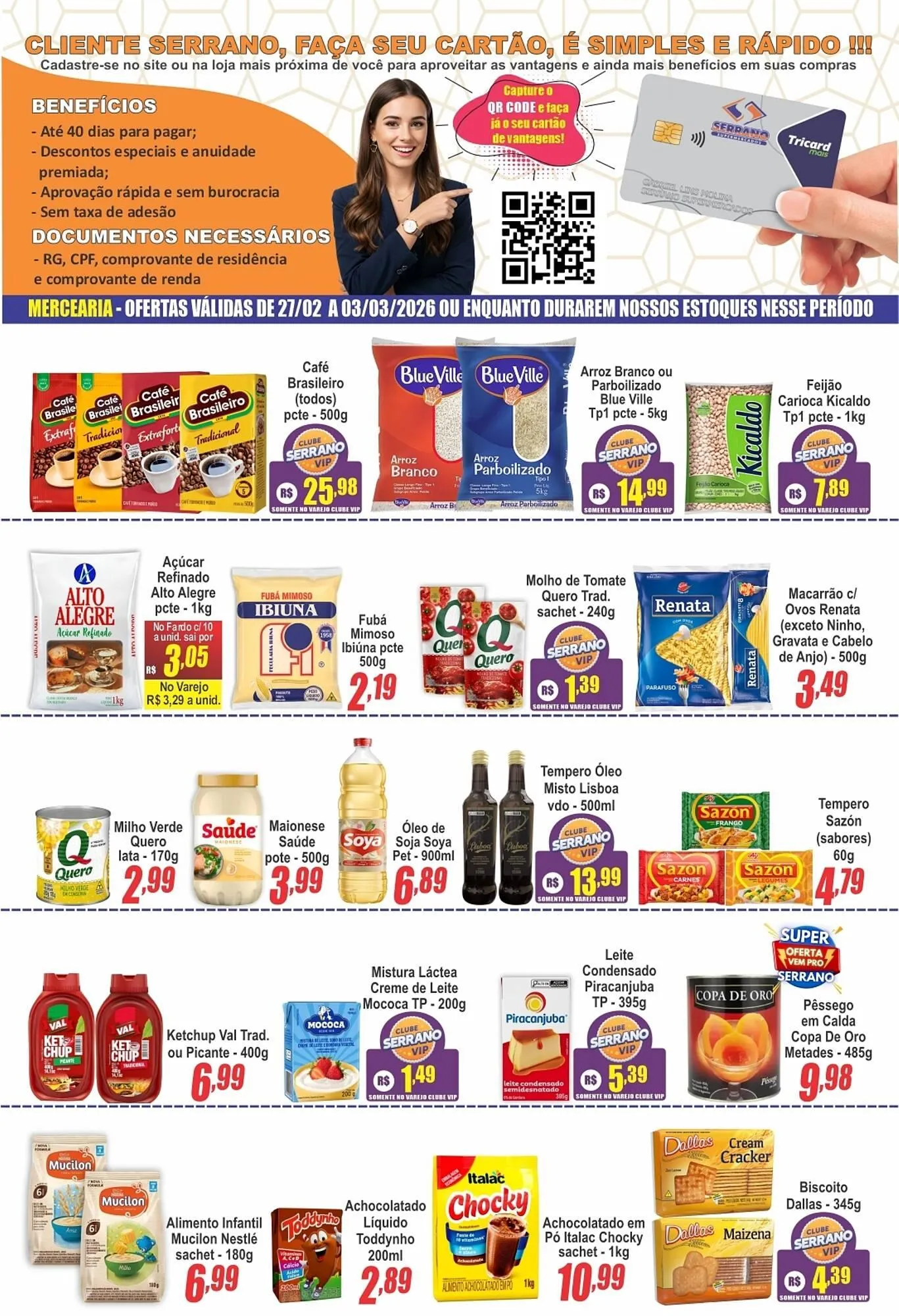 Encarte de Catálogo Serrano Supermercado 27 de fevereiro até 3 de março 2026 - Pagina 4