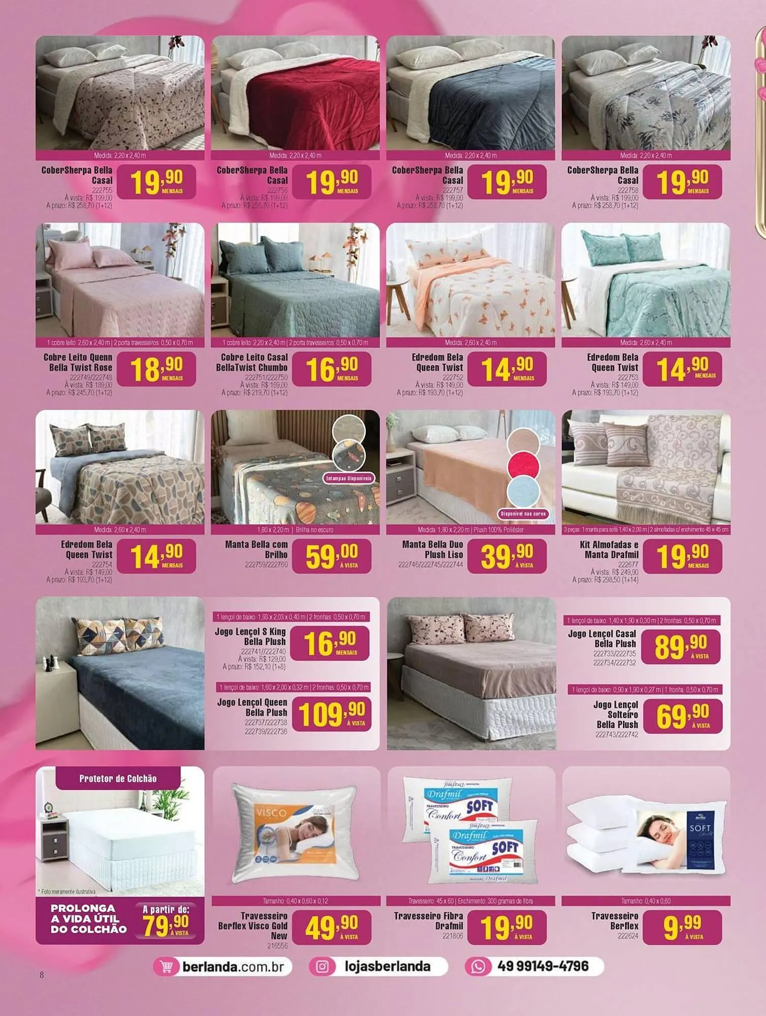 Encarte de Catálogo Berlanda 2 de maio até 25 de maio 2025 - Pagina 8