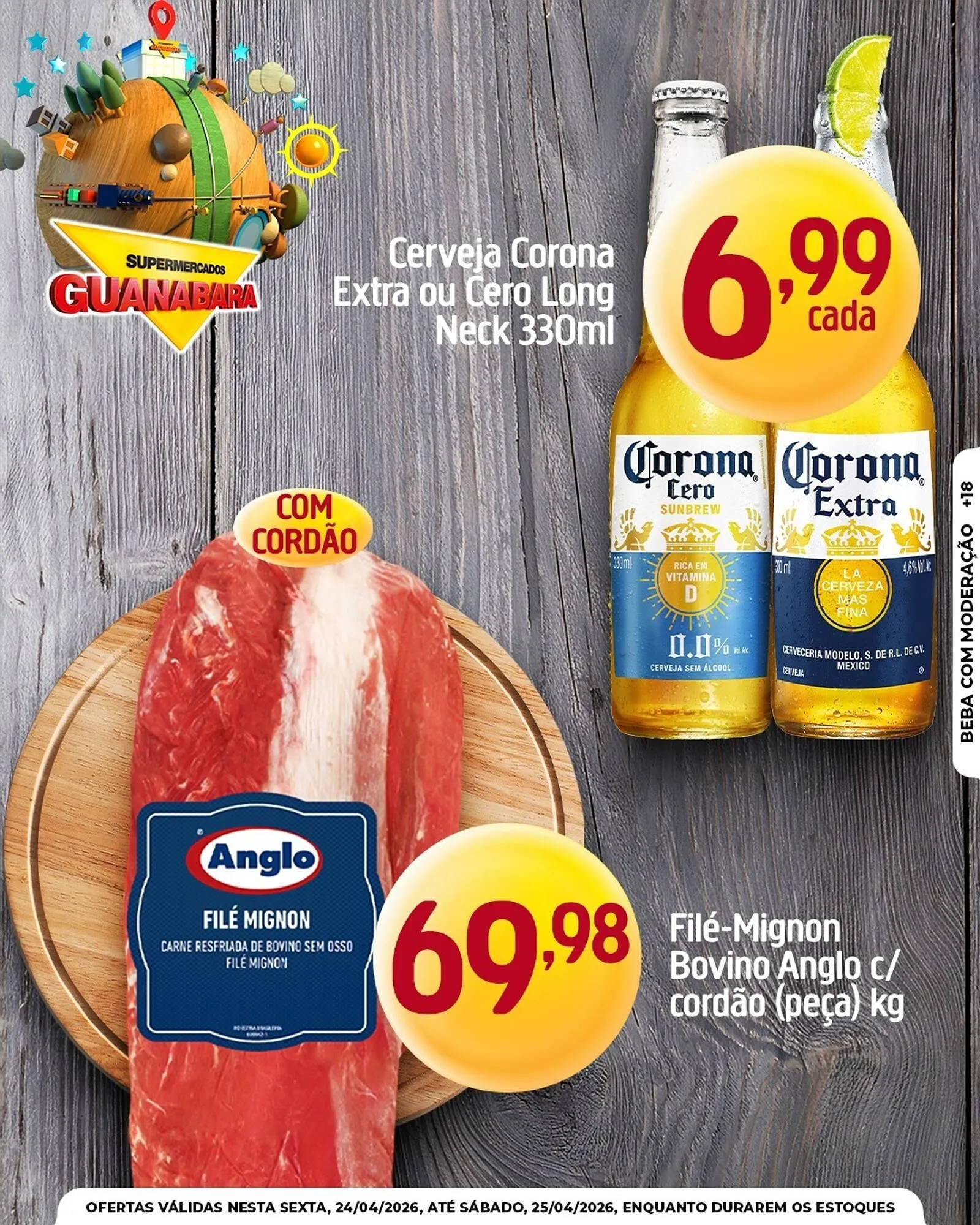 Encarte de Encarte Supermercados Guanabara 24 de abril até 25 de abril 2026 - Pagina 4