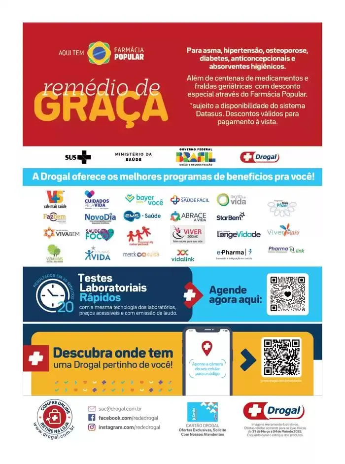 Encarte de Ofertas Especiais Drogal 31 de março até 4 de maio 2025 - Pagina 32