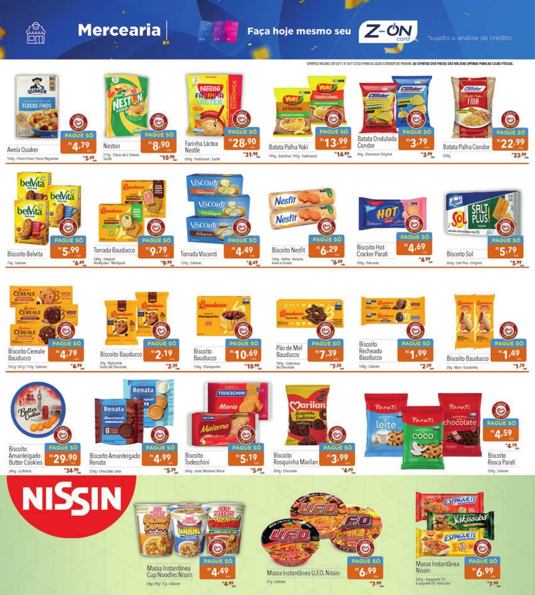 Encarte de Catálogo Supermercados Condor 3 de novembro até 16 de novembro 2025 - Pagina 6