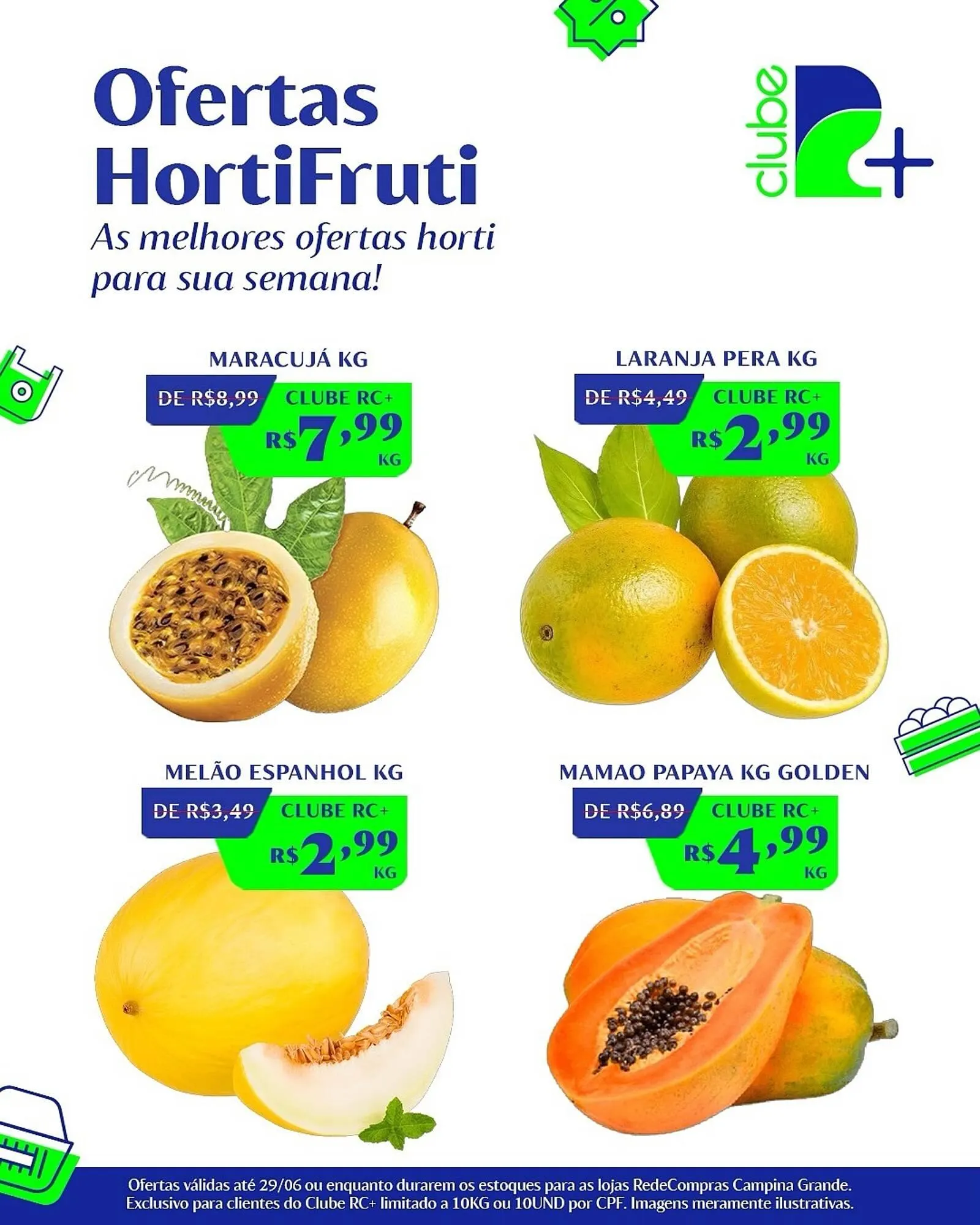 Encarte de Catálogo Rede Compras 26 de junho até 29 de junho 2025 - Pagina 1