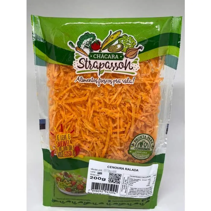 Cenoura Strapasson Ralada 200g