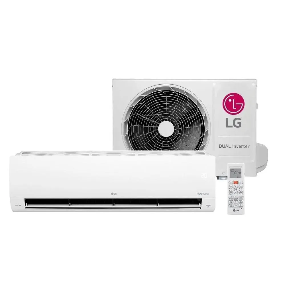 Ar Condicionado Split Dual Inverter 12.000 Btus LG Voice +IA Frio S3-Q12JA31B - 127 Volts