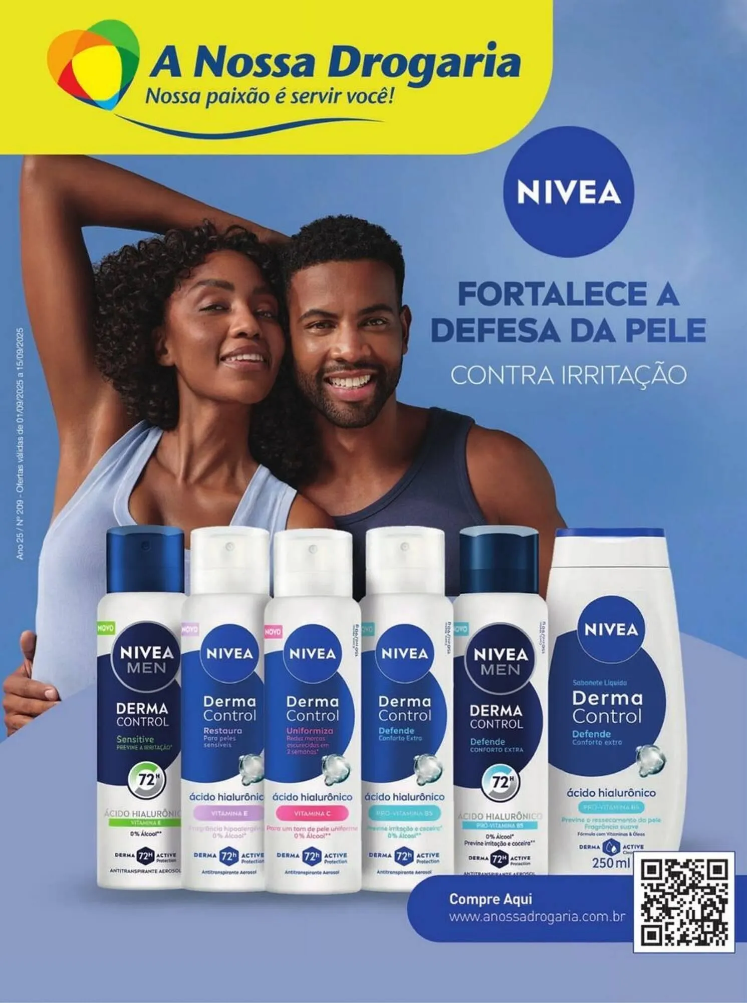 Encarte de Catálogo A Nossa Drogaria 1 de setembro até 15 de setembro 2025 - Pagina 1