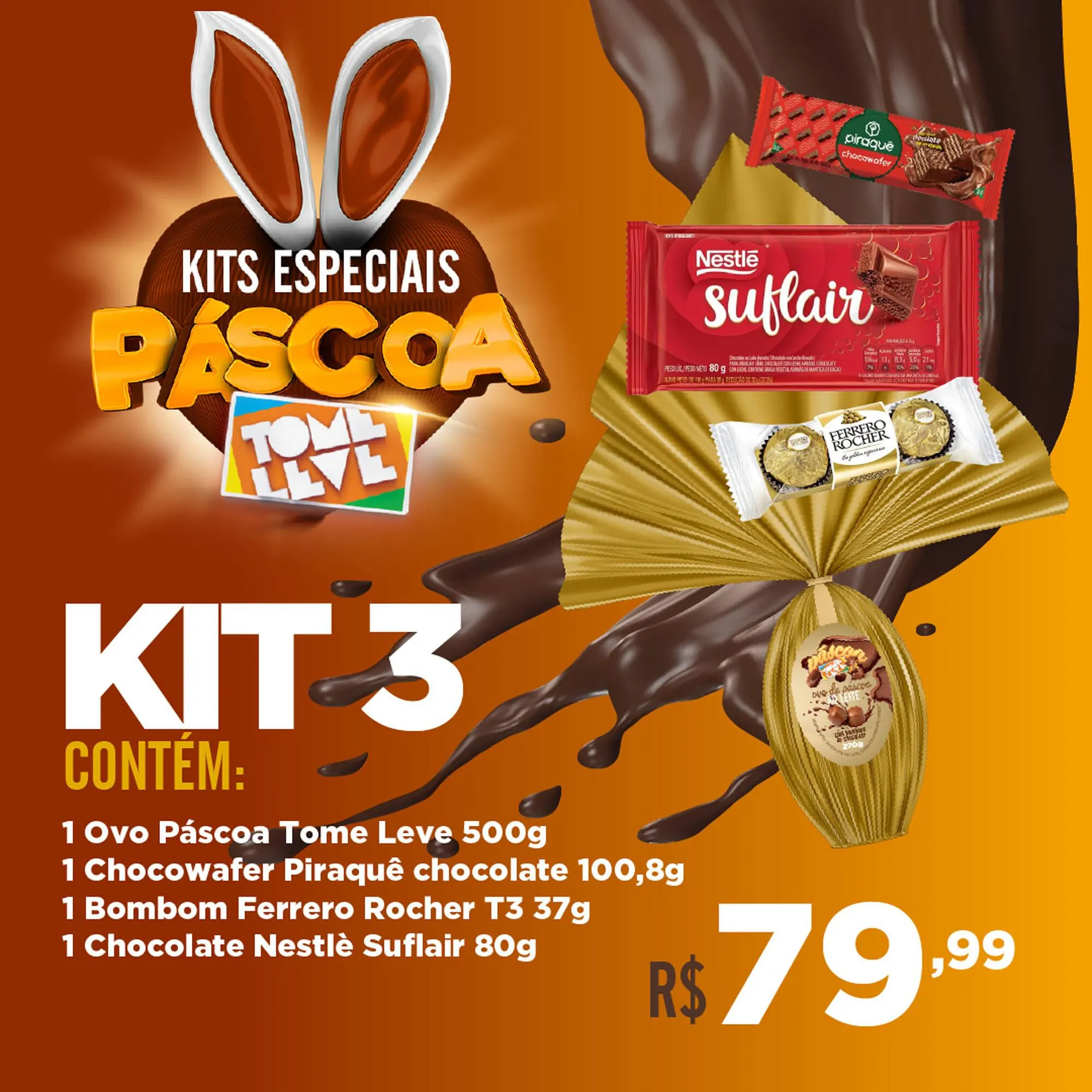 Encarte de Catálogo Tome Leve 3 de abril até 20 de abril 2025 - Pagina 3